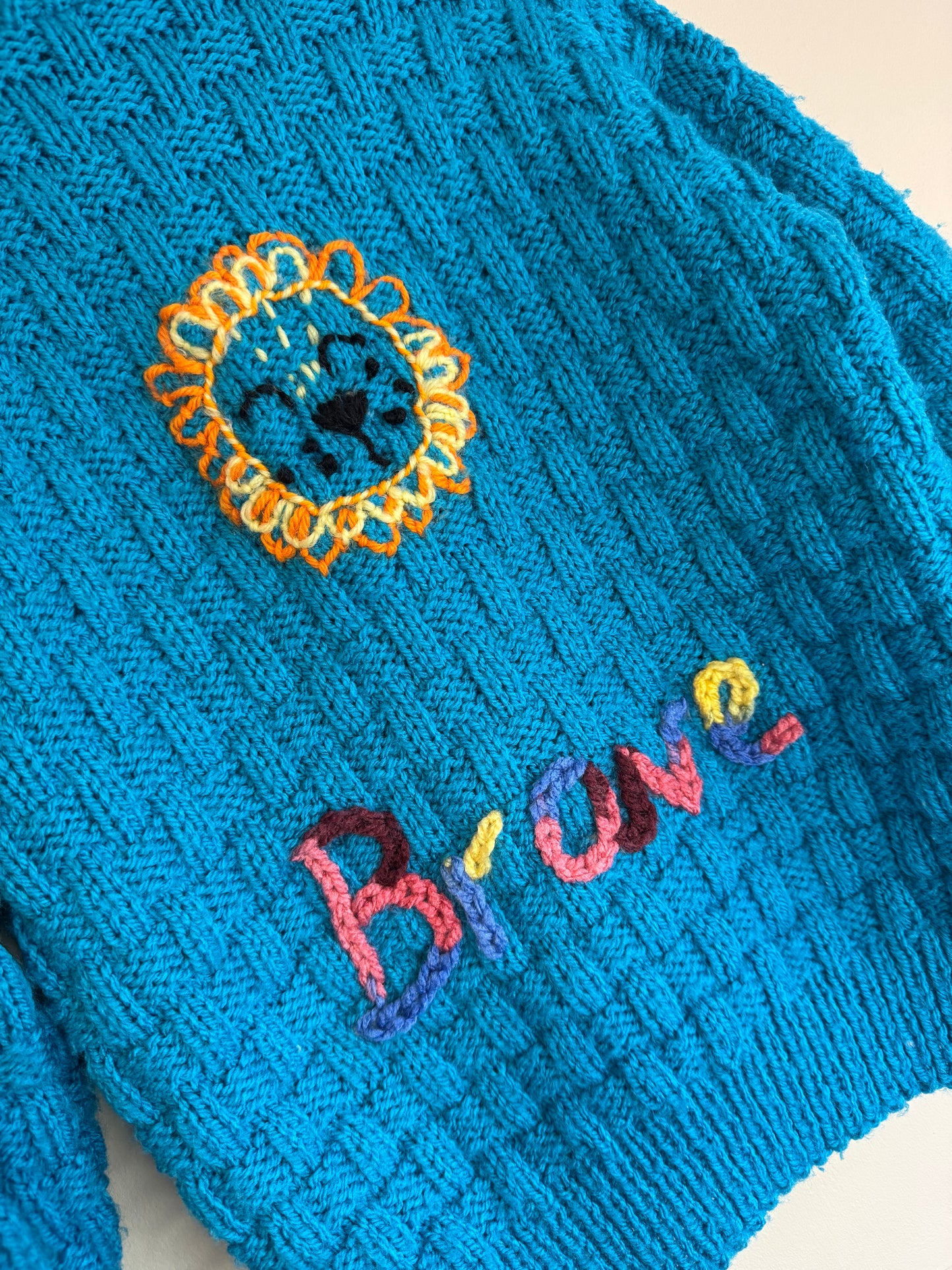 ‘Brave’ cardigan