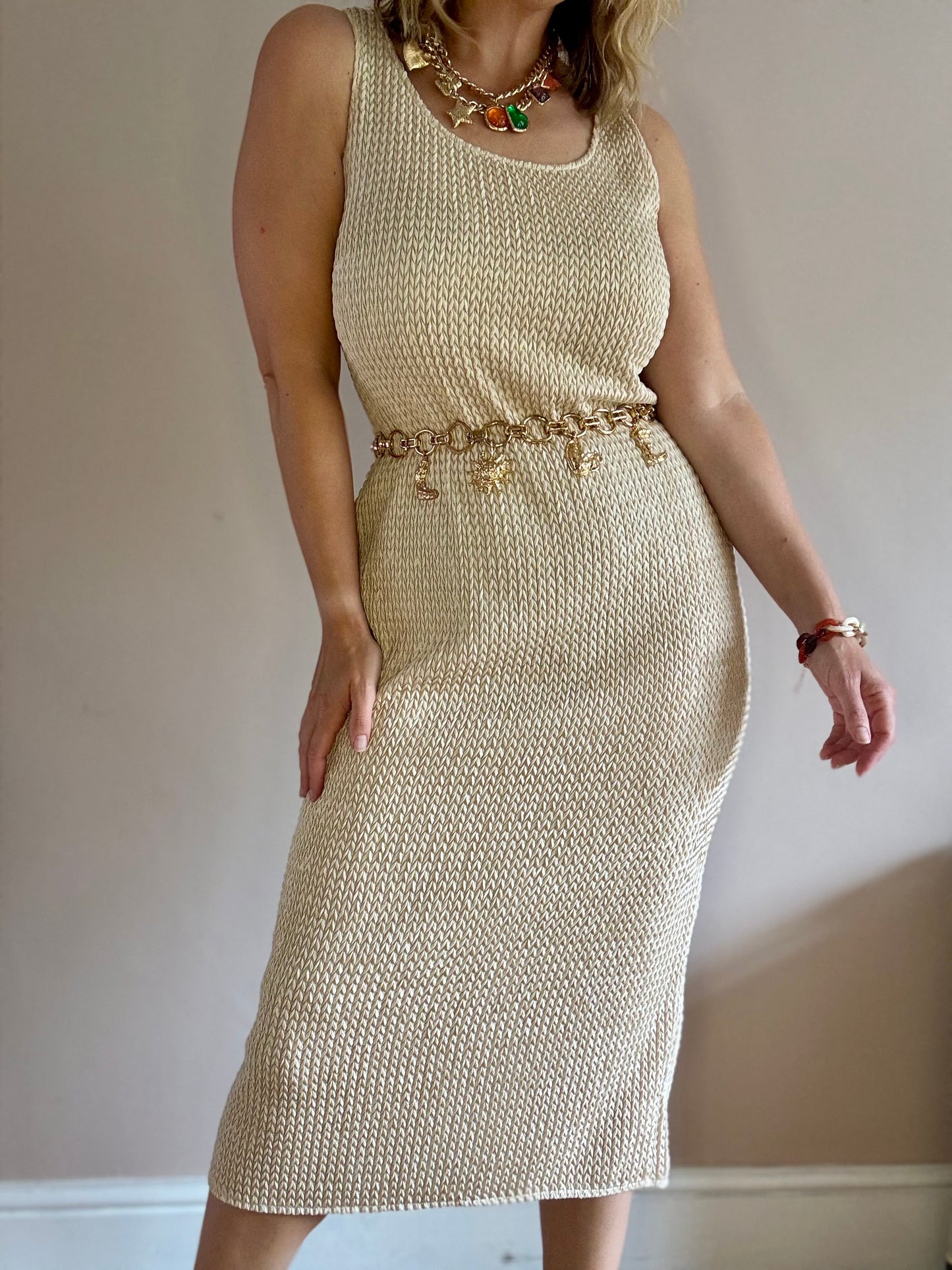 Vintage ‘1980s rope’ dress