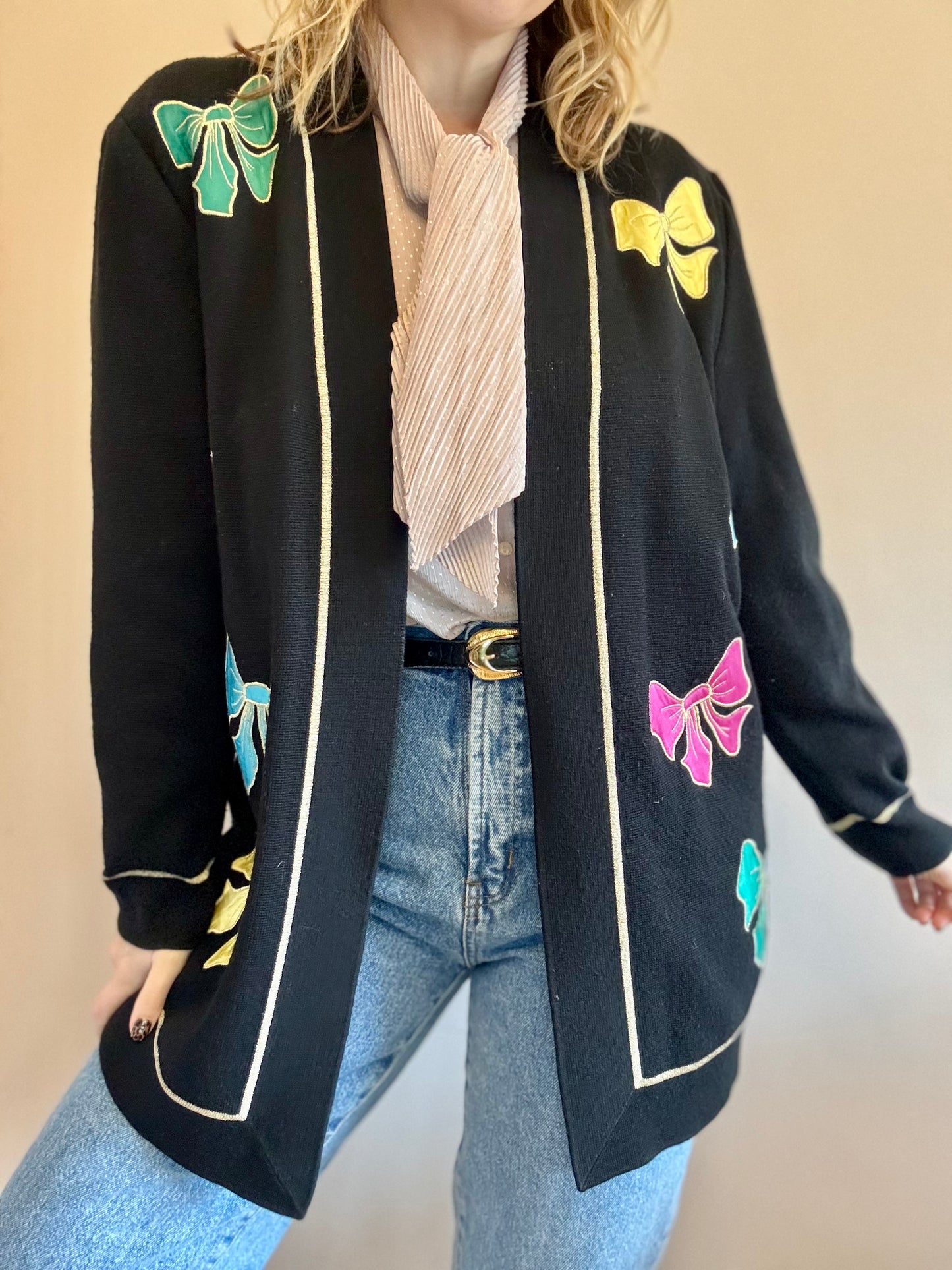 Vintage ‘tie’ blouse