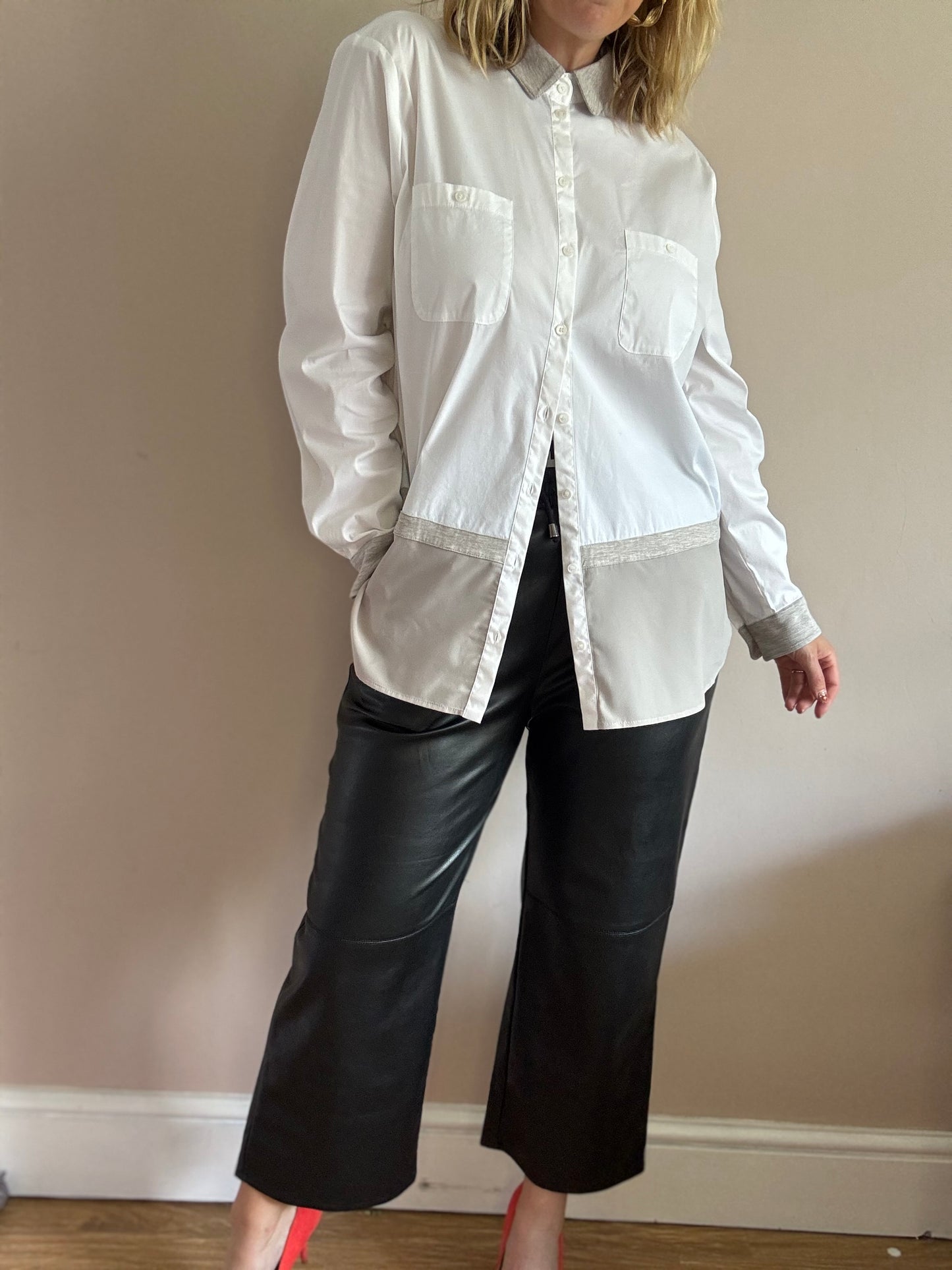 Vintage 1990s white blouse