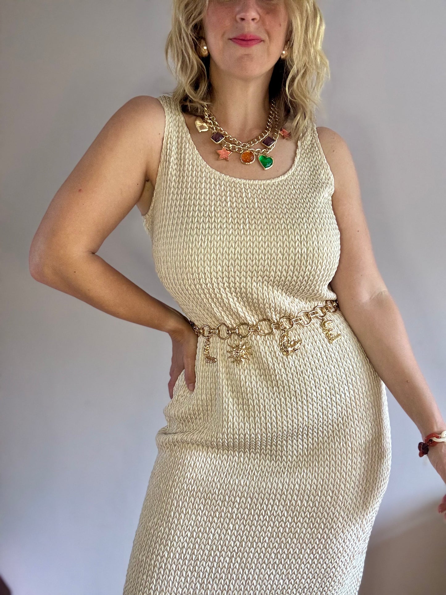 Vintage ‘1980s rope’ dress