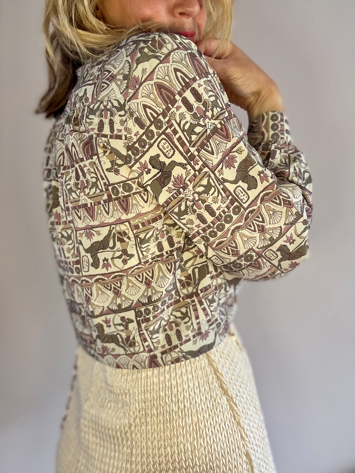 Vintage ‘Missoni-style’ blouse