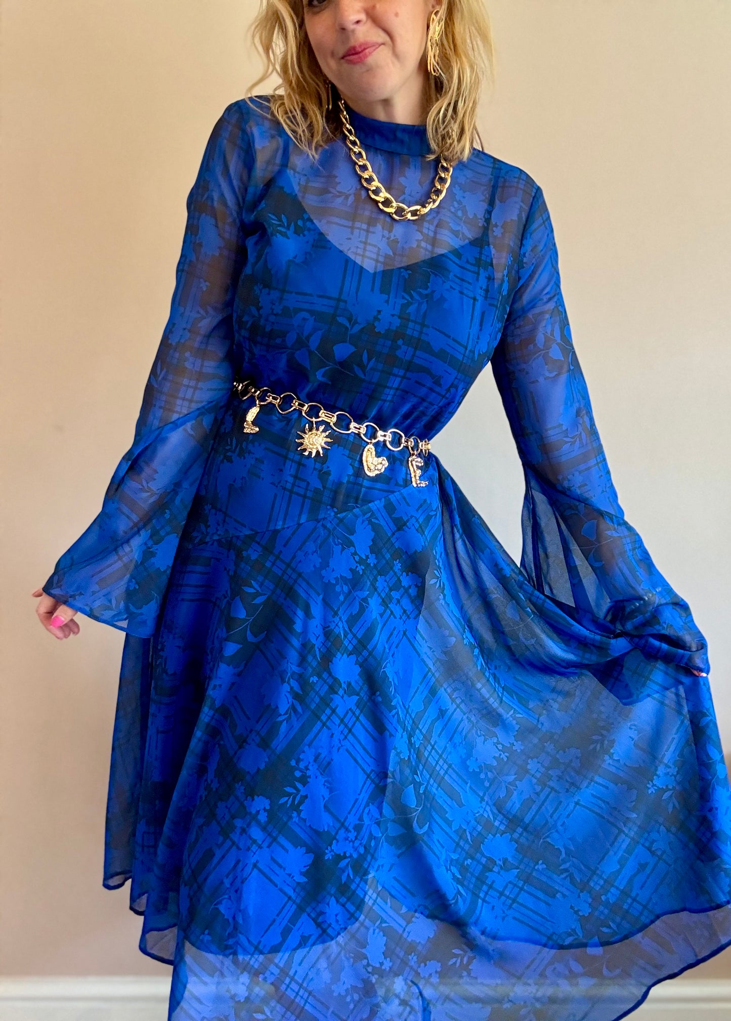 Preloved ‘royal blue’ dress