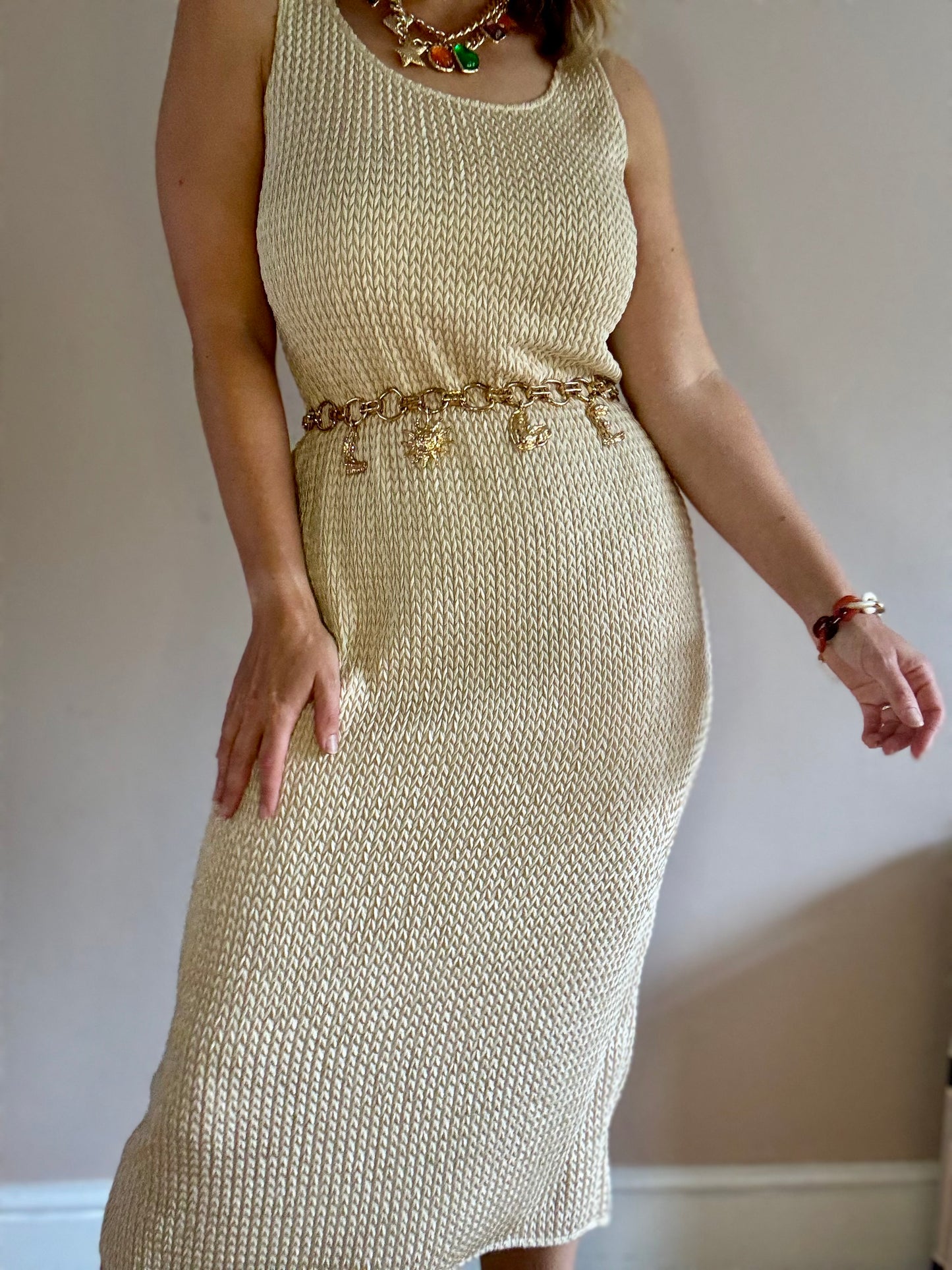 Vintage ‘1980s rope’ dress