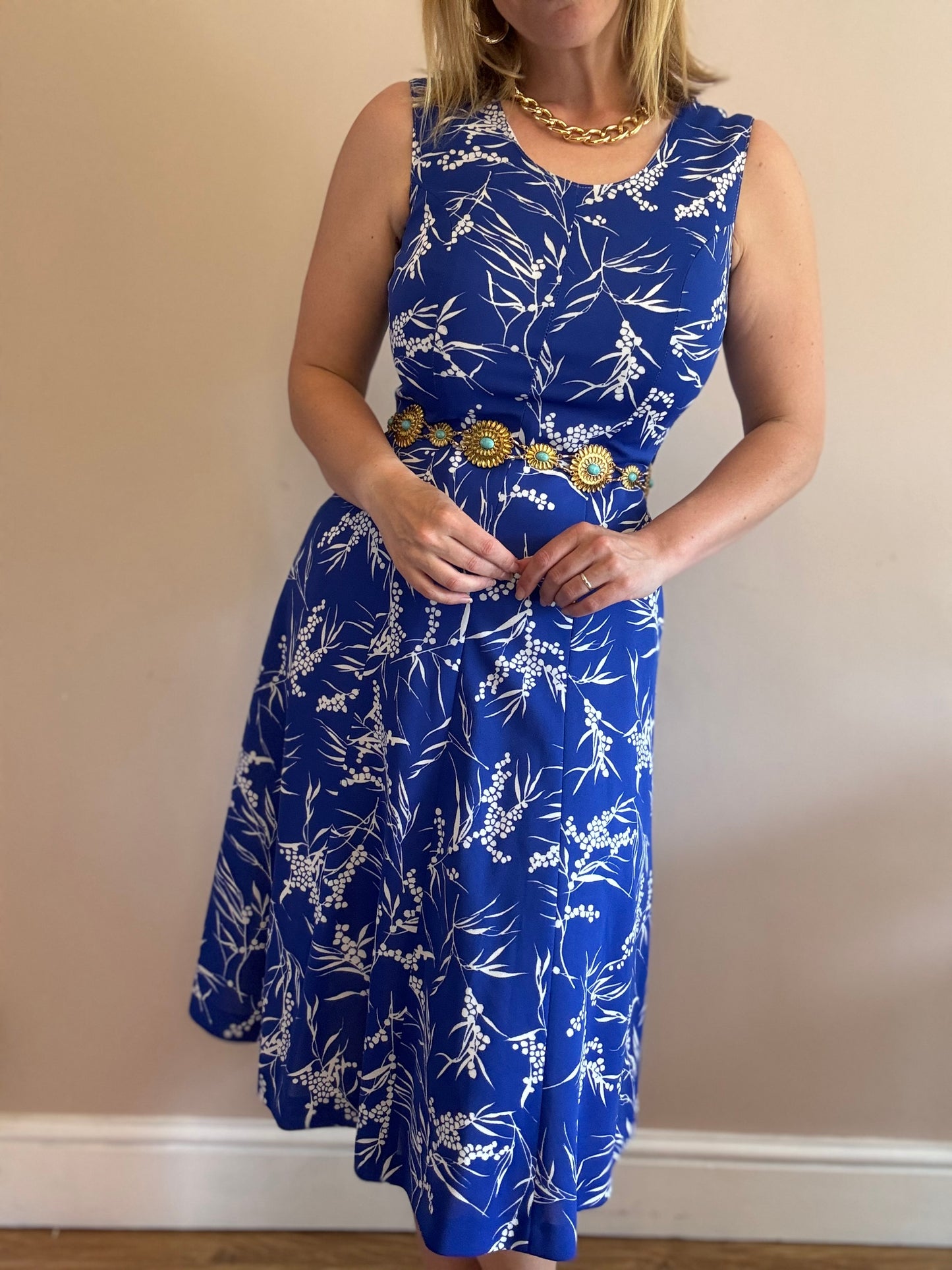 Vintage Royal Blue dress