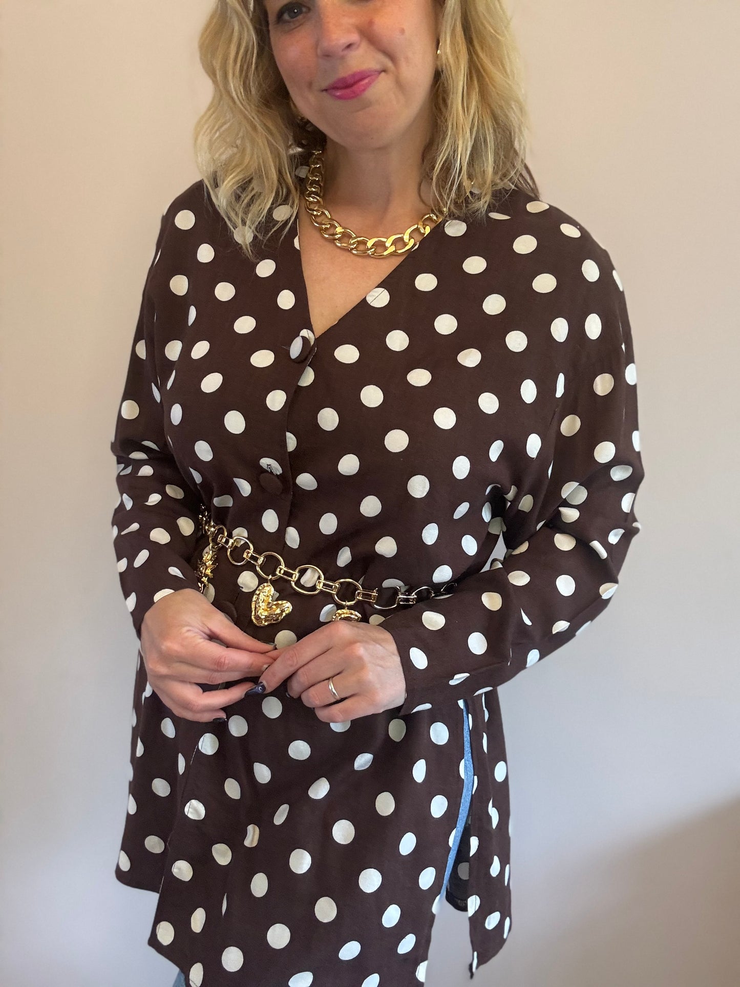 Vintage ‘dot’ blouse