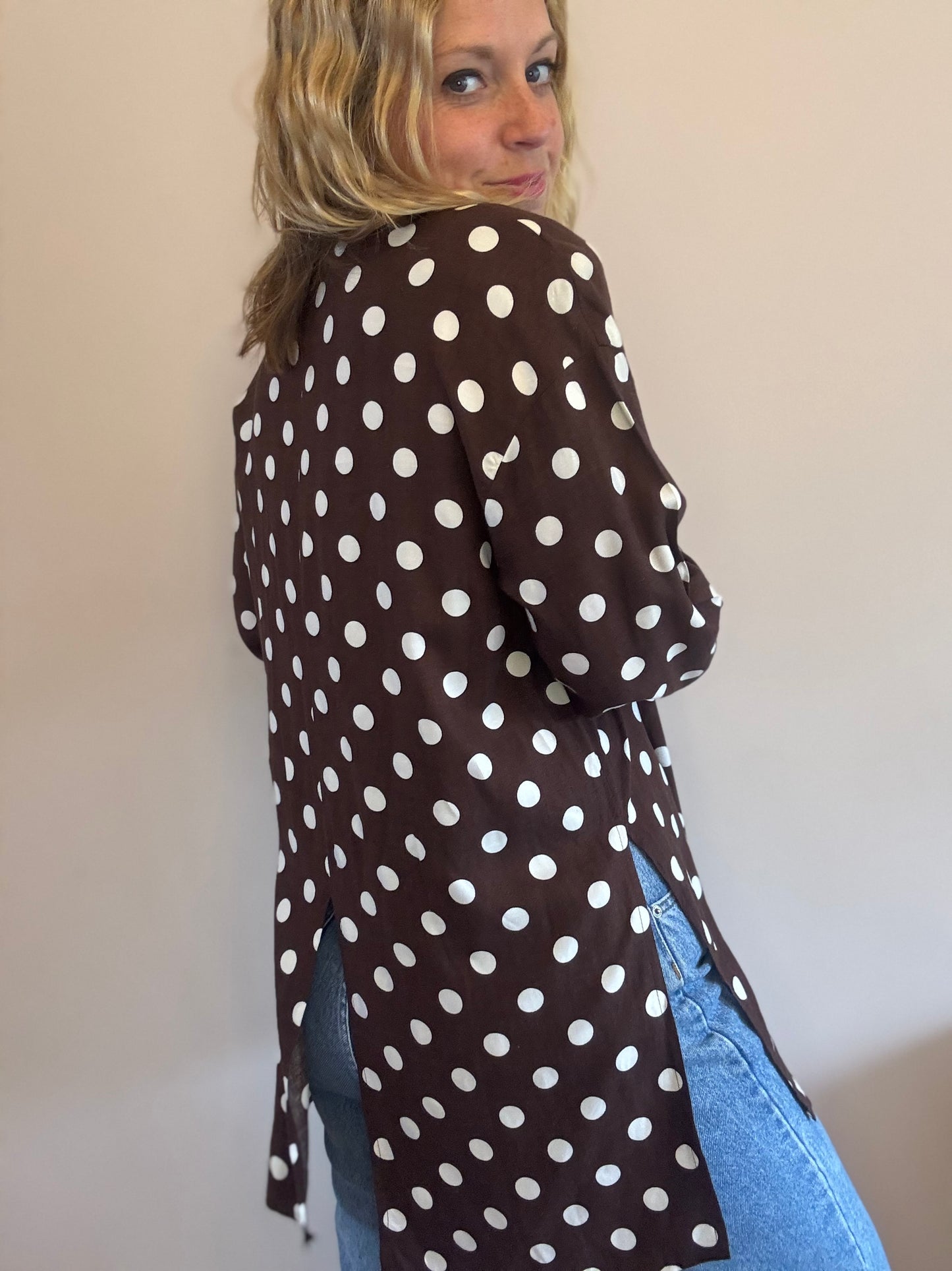 Vintage ‘dot’ blouse