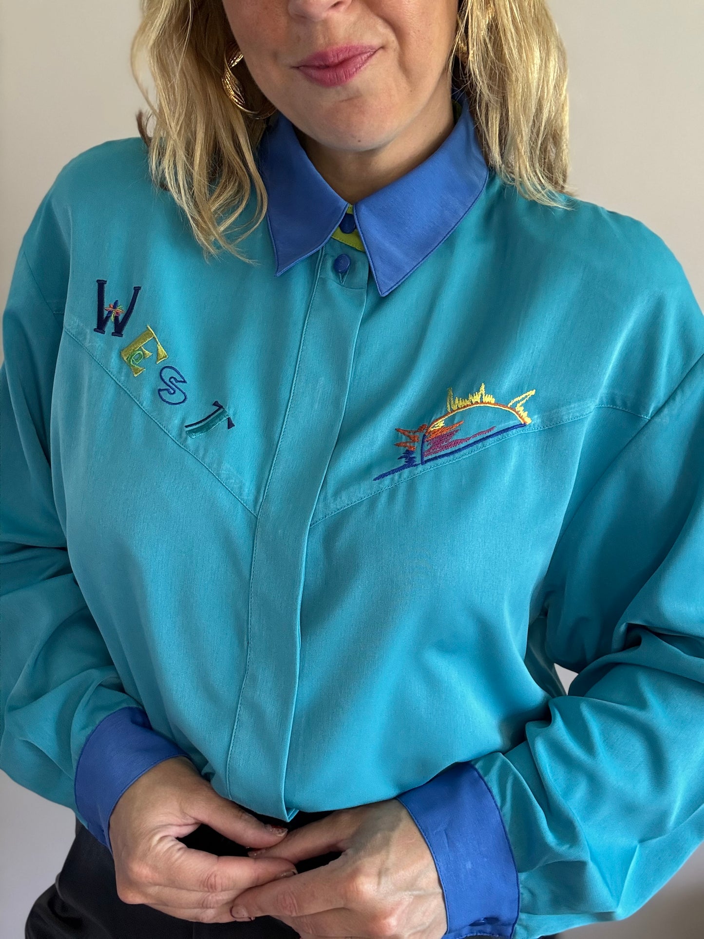 Vintage ‘west’ blouse