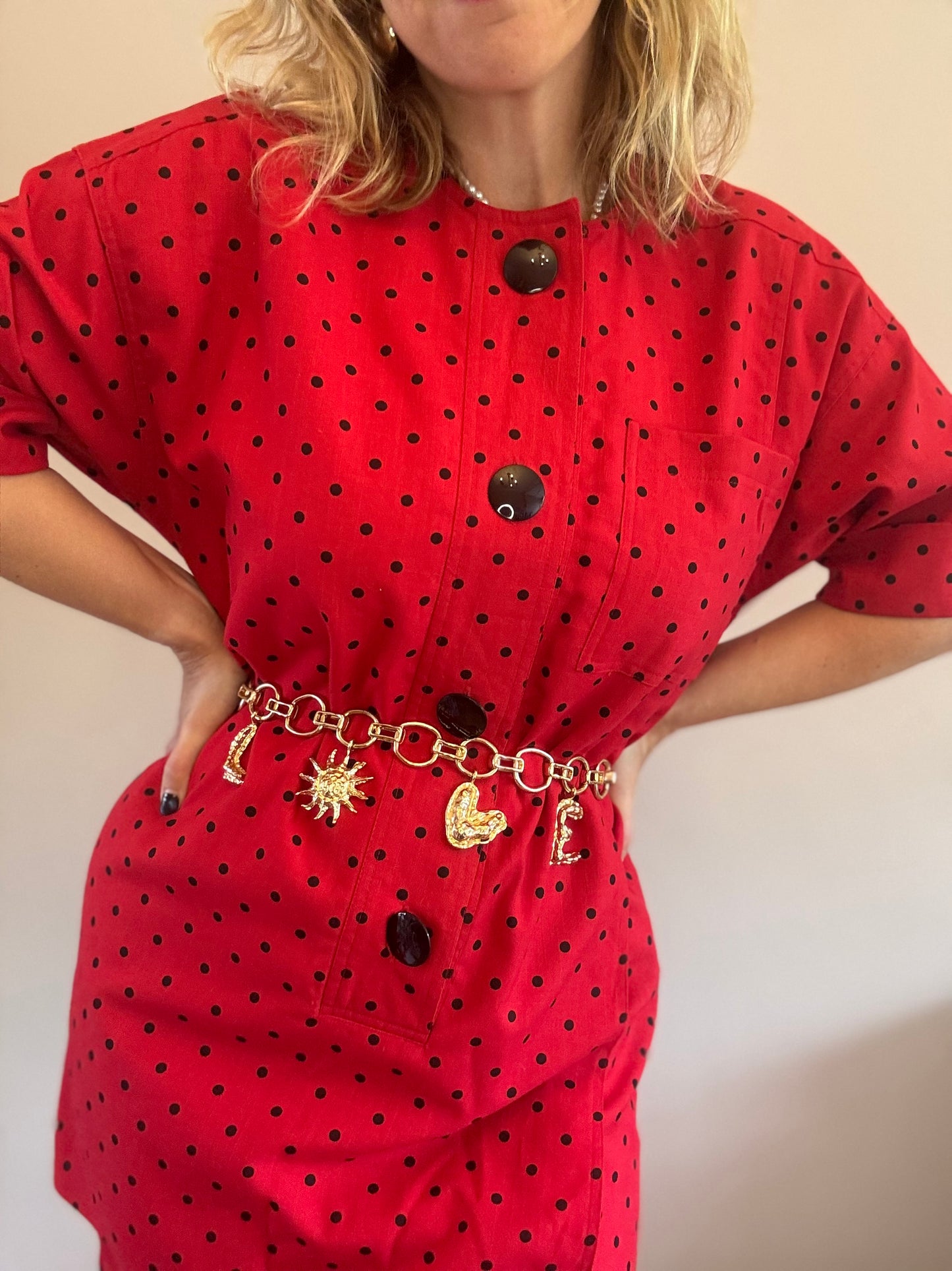 Vintage 1980s ‘ladybird’ dress