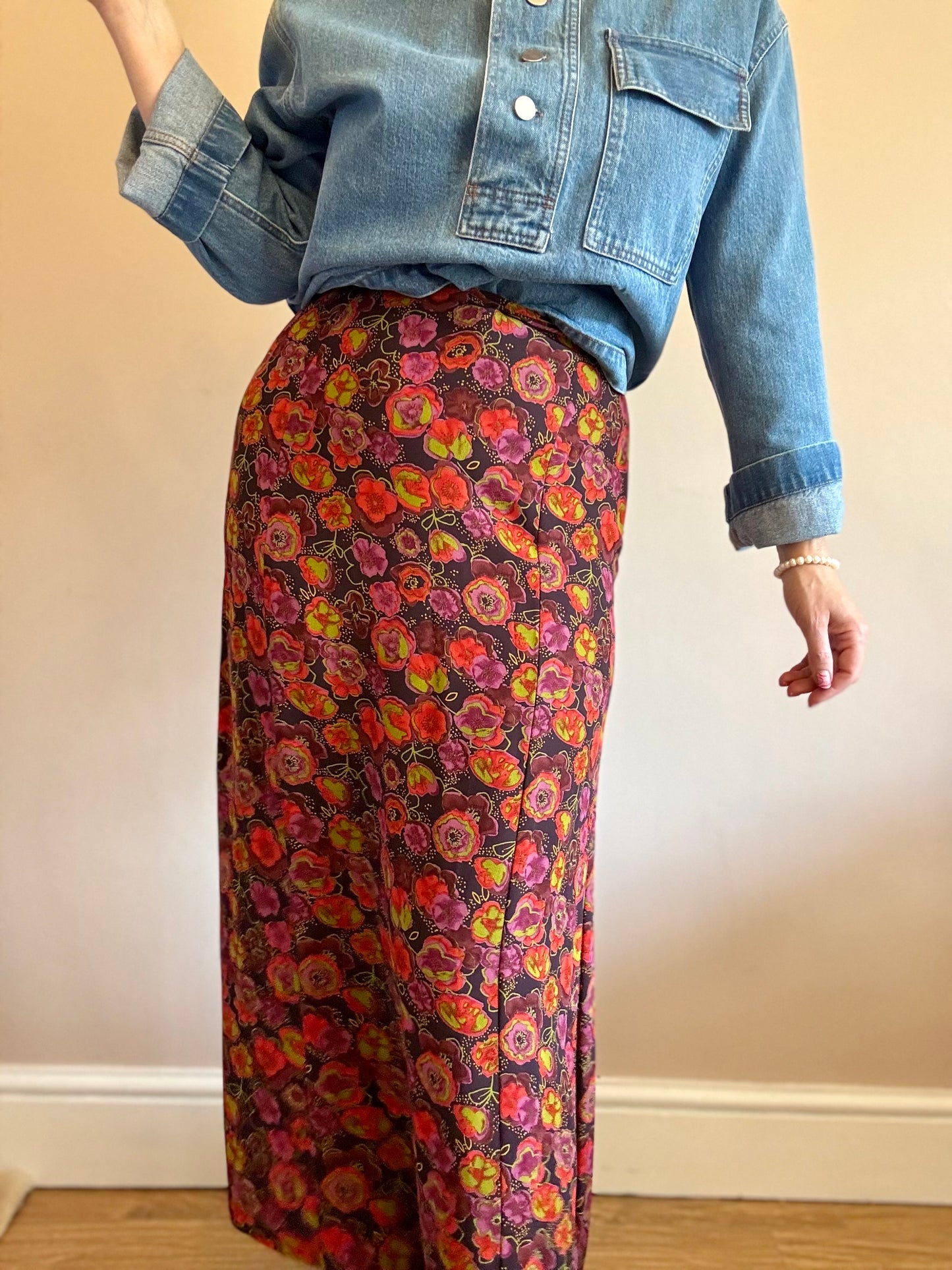 Laura Ashley vintage maxi skirt.