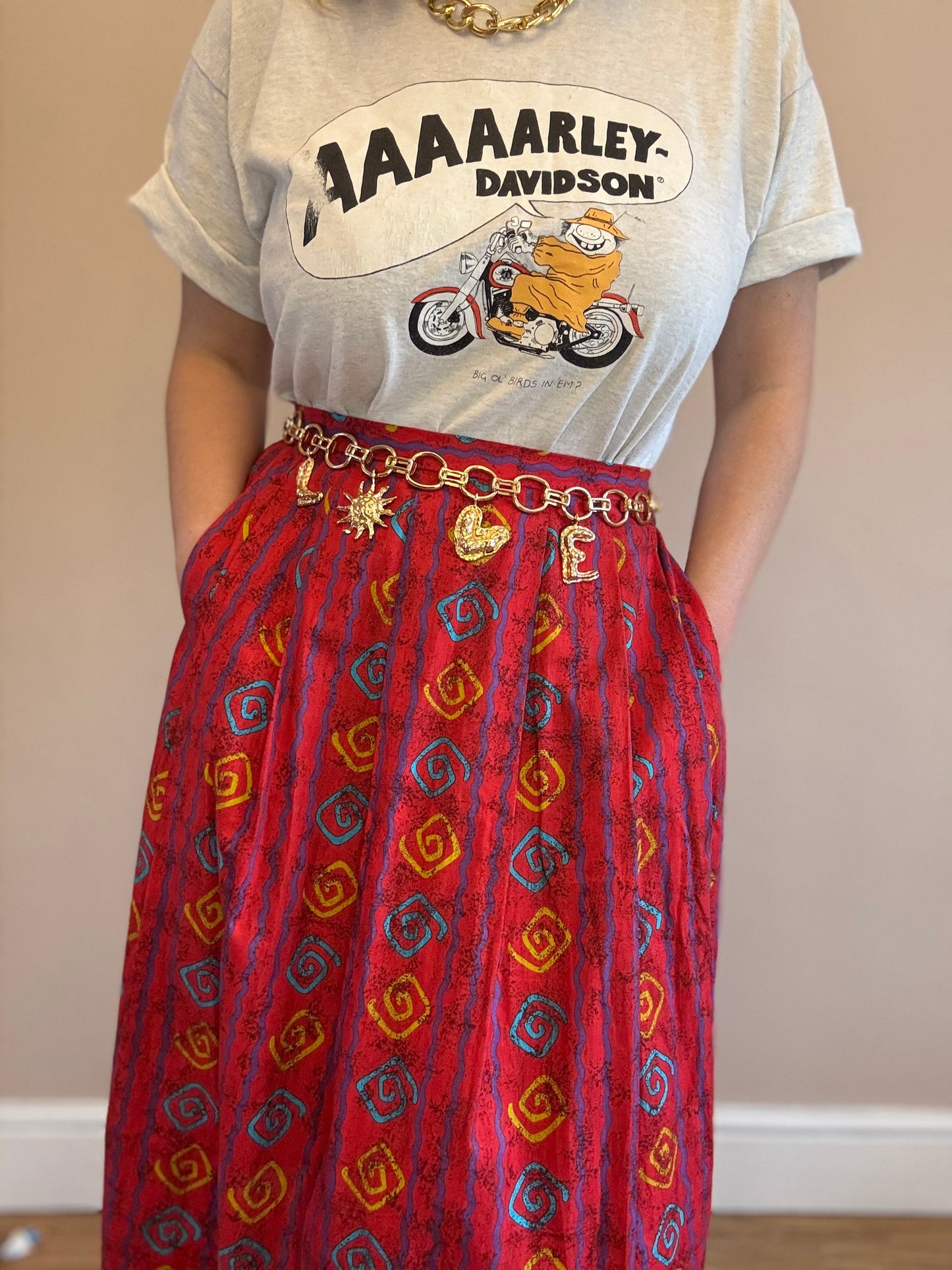 Vintage cotton skirt