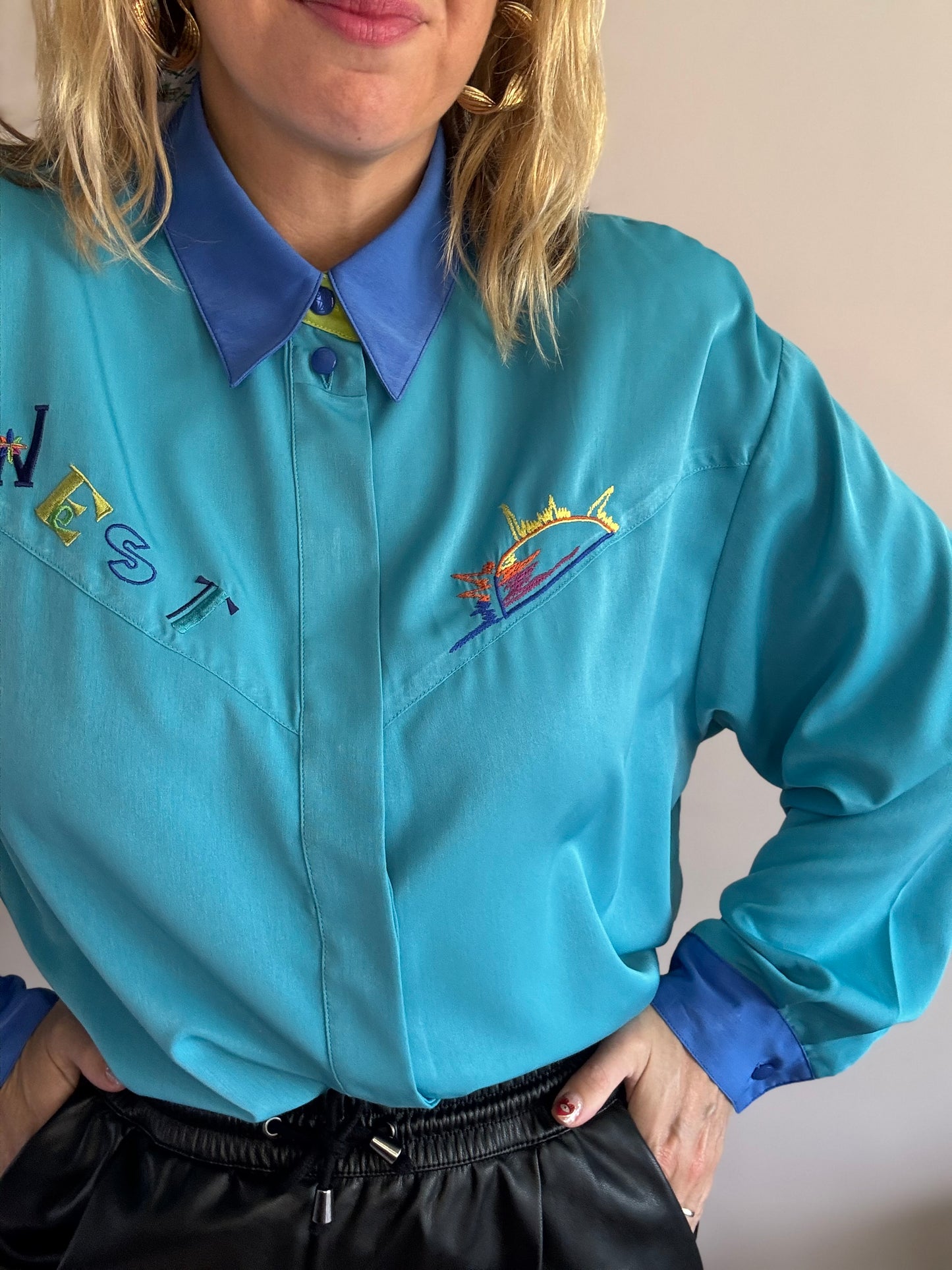 Vintage ‘west’ blouse