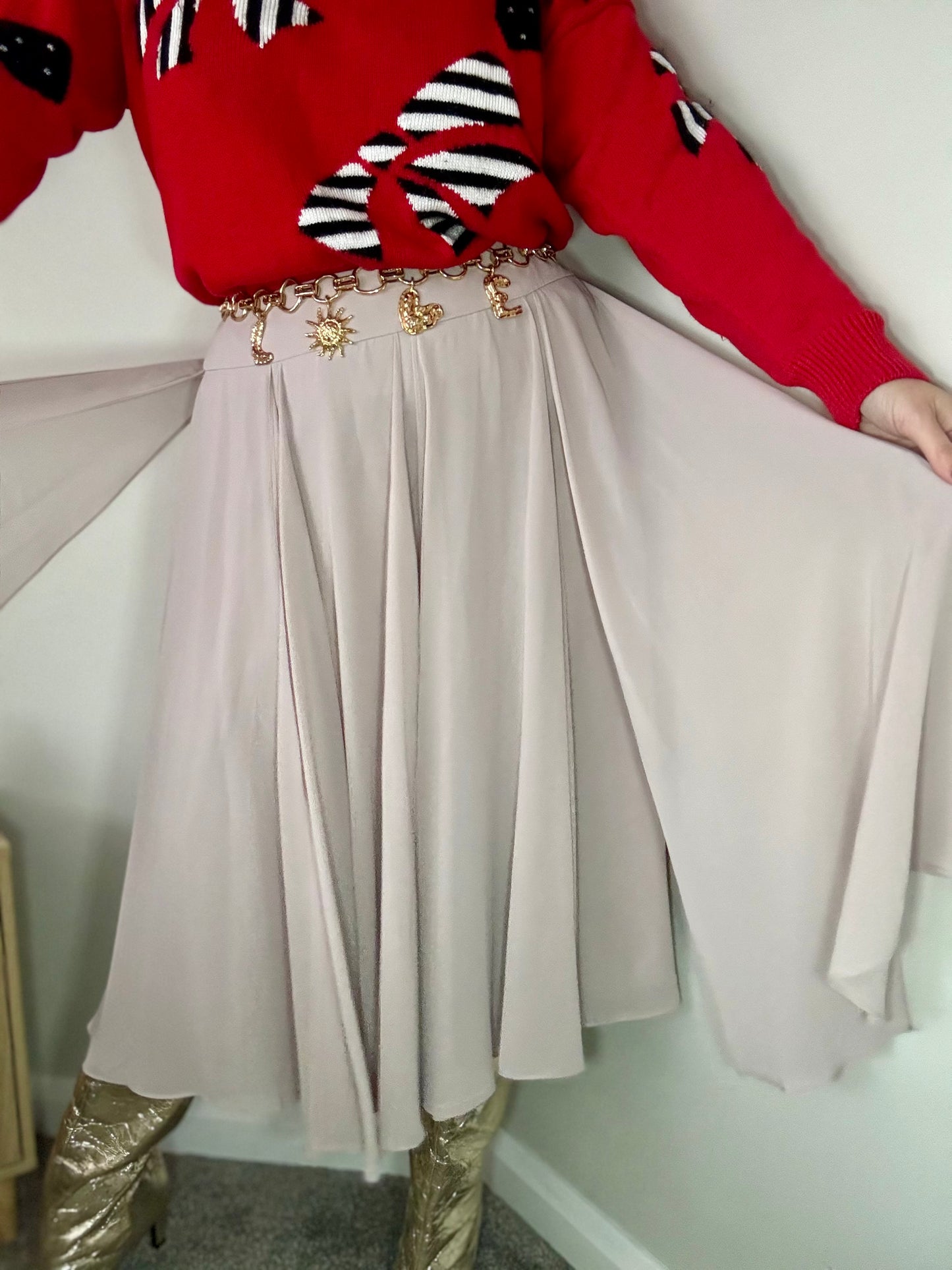 Vintage ‘panel’ skirt