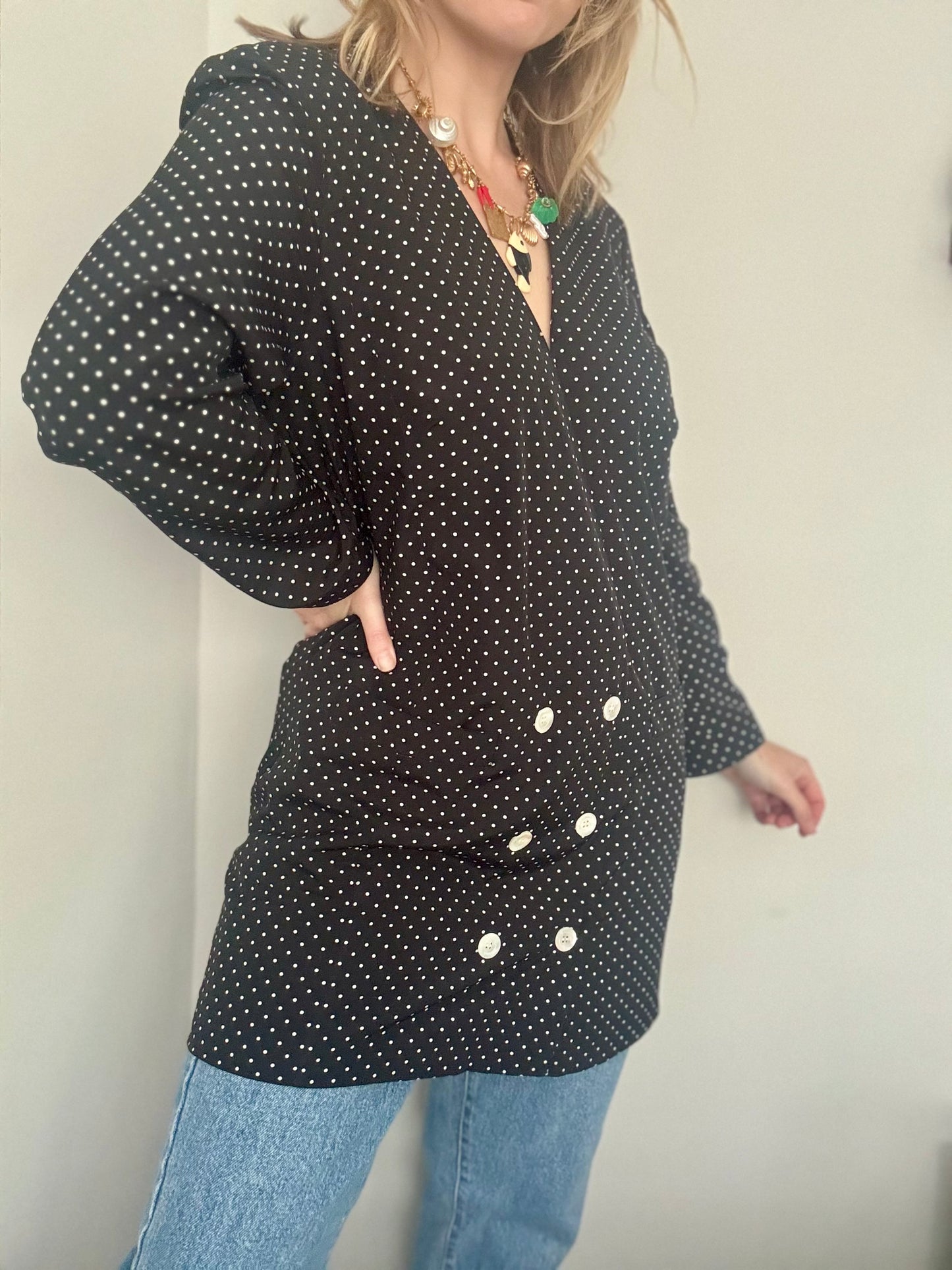 Vintage ‘polka dot’ jacket