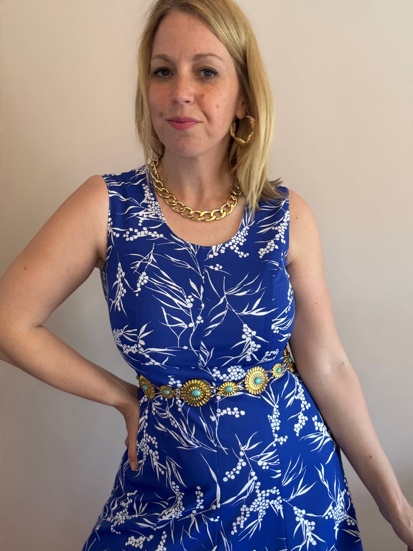 Vintage Royal Blue dress