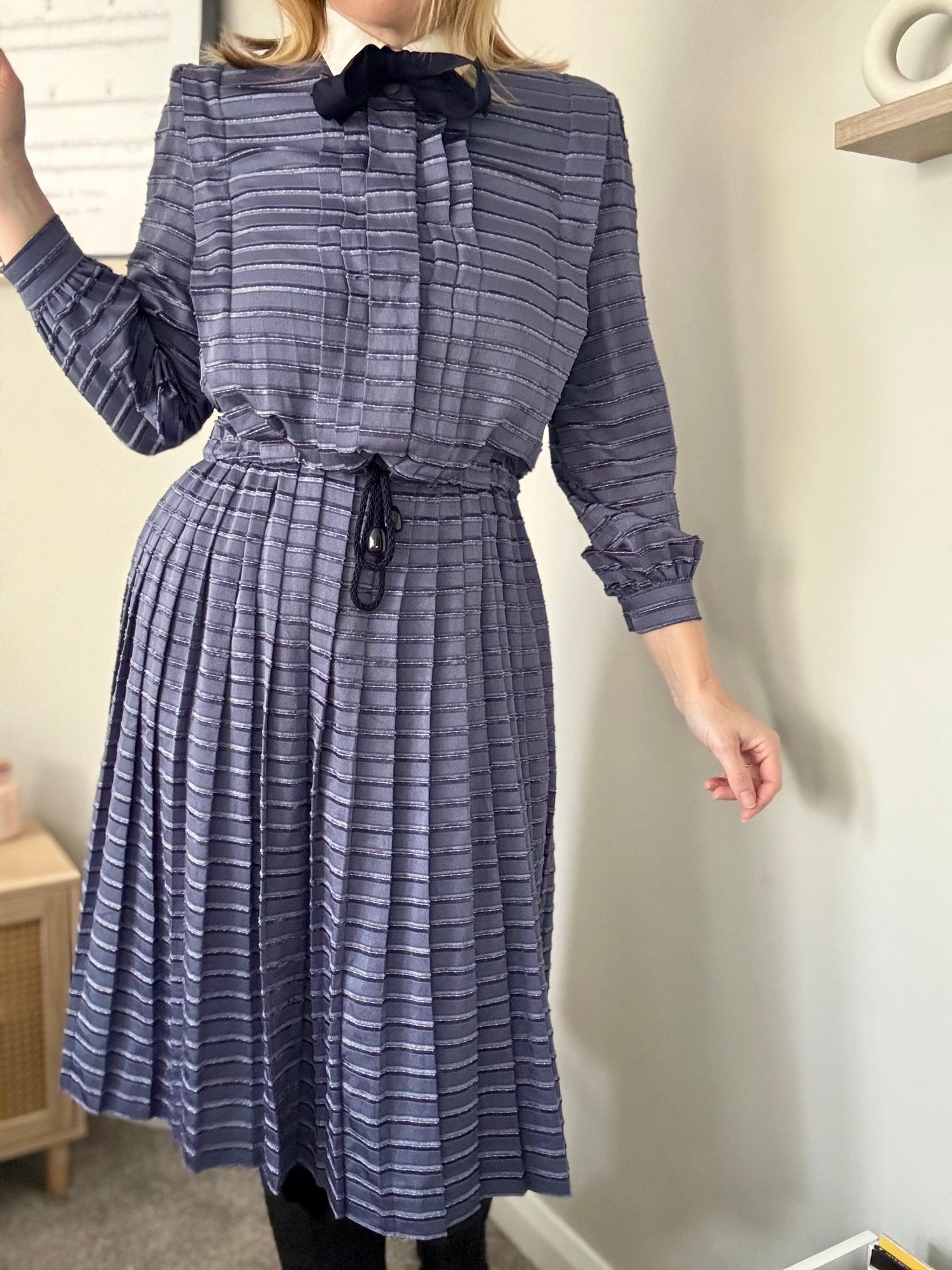 Vintage textured dress