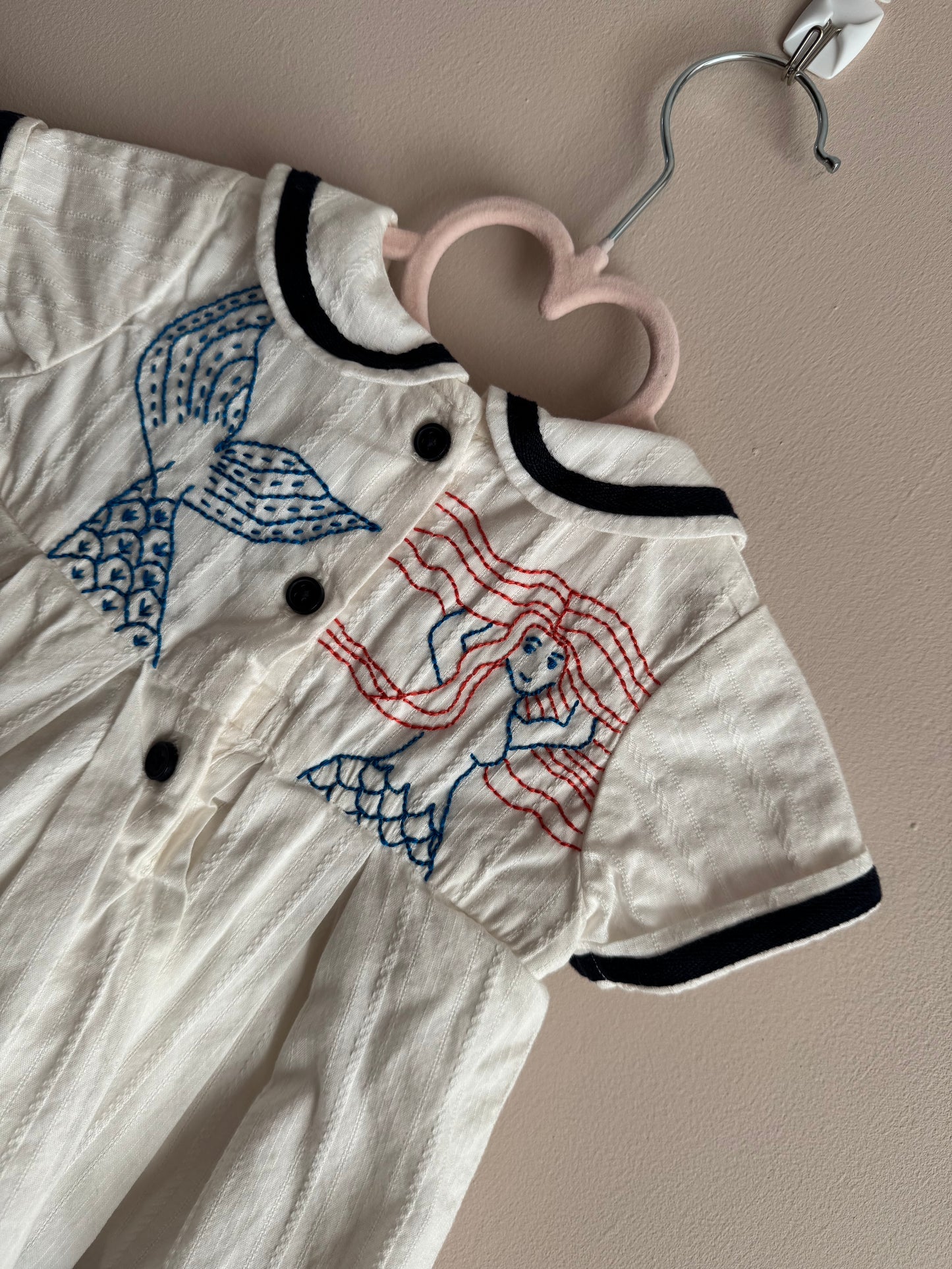 ‘Mermaid’ sailor dress