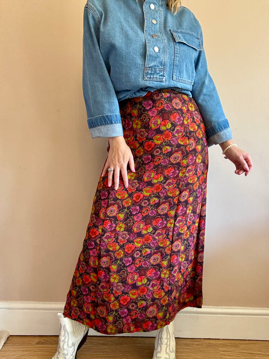 Laura Ashley vintage maxi skirt.