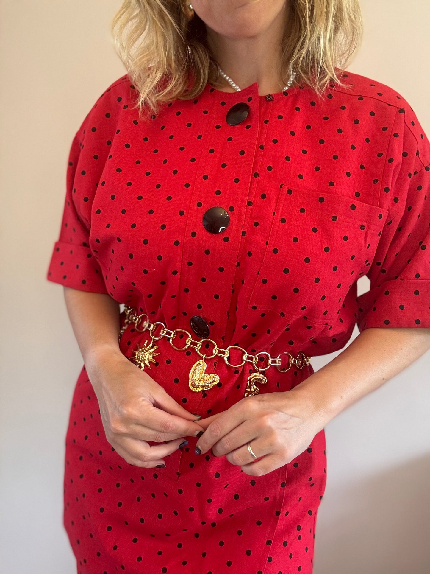 Vintage 1980s ‘ladybird’ dress