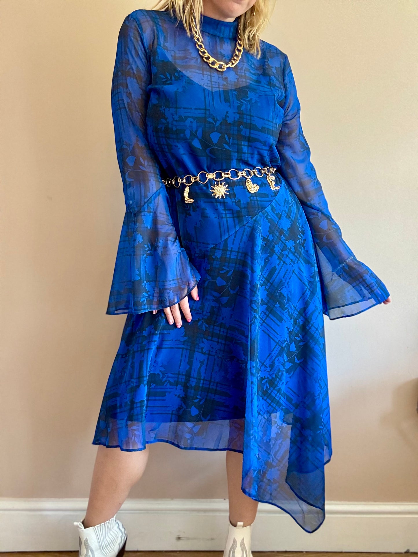 Preloved ‘royal blue’ dress