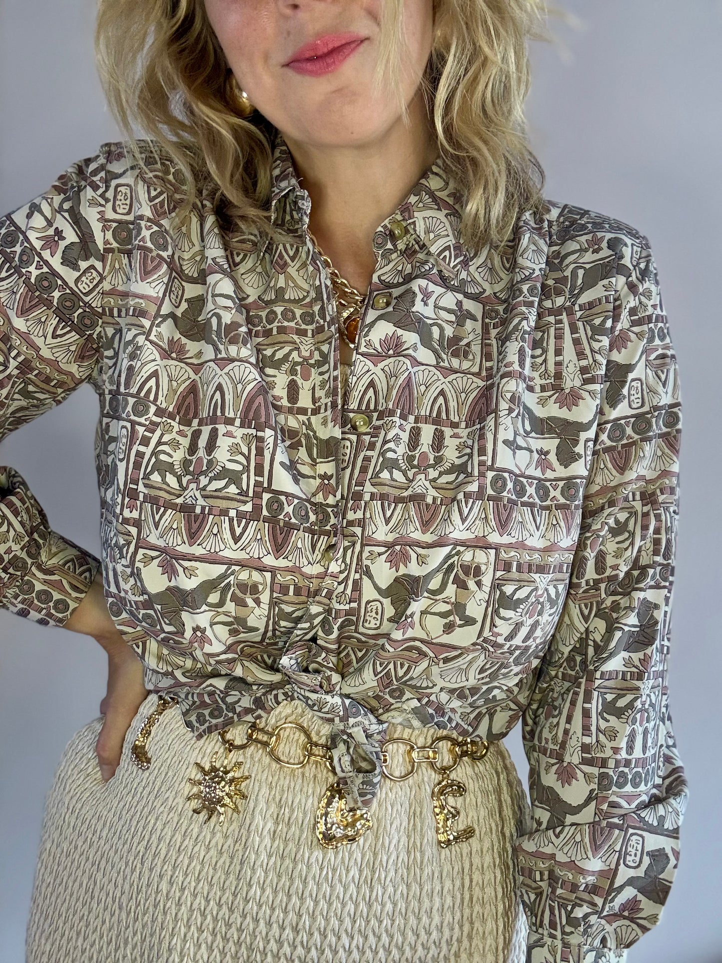 Vintage ‘Missoni-style’ blouse