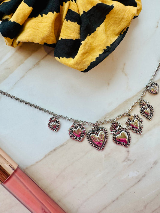 ‘Queen of Hearts’ necklace