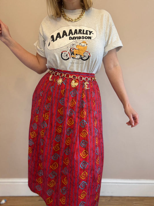Vintage cotton skirt