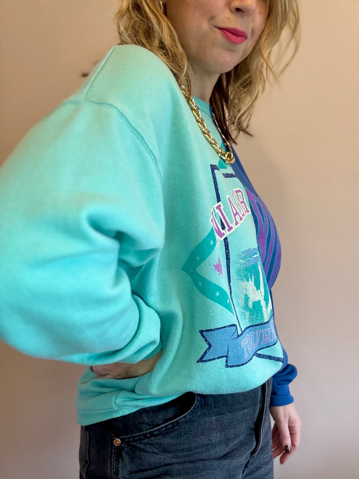 Preloved ‘clash’ sweatshirt