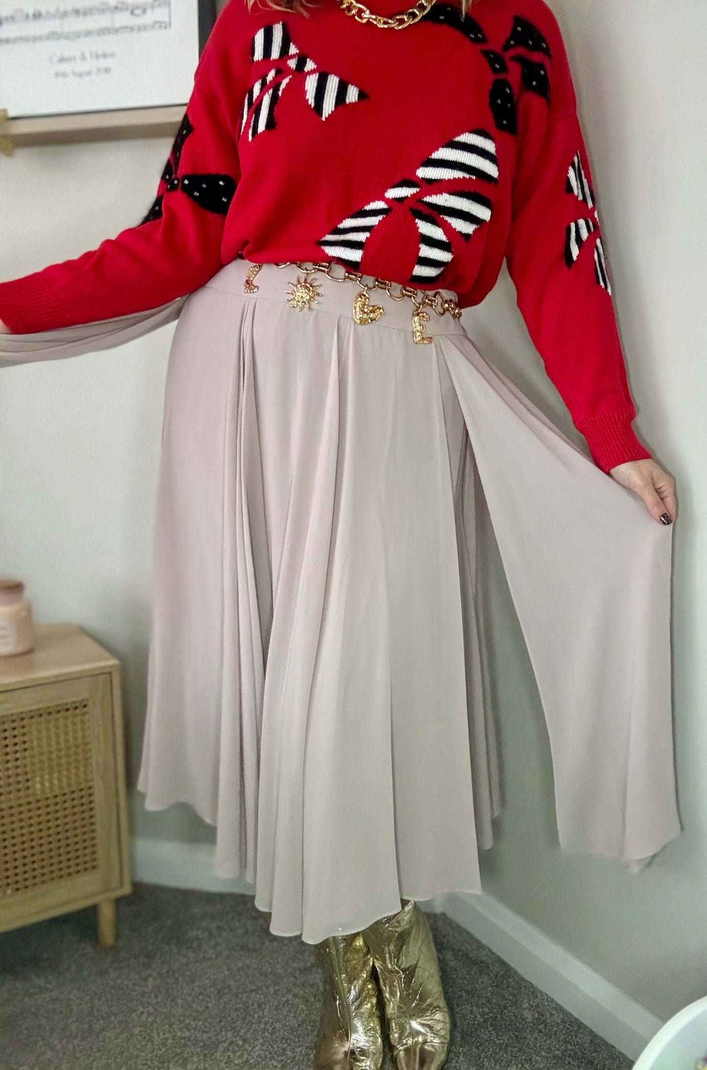 Vintage ‘panel’ skirt