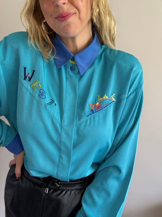 Vintage ‘west’ blouse