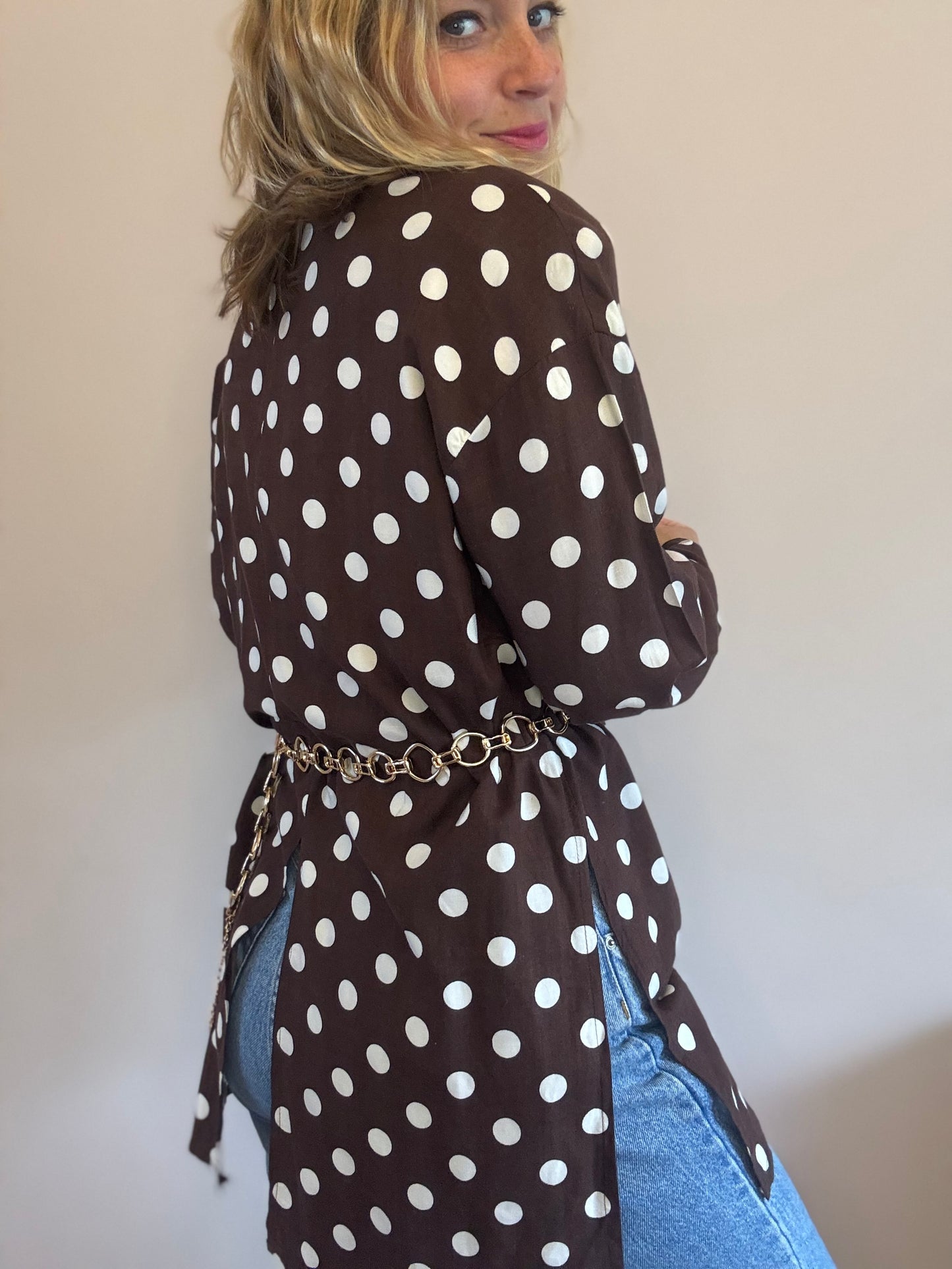 Vintage ‘dot’ blouse
