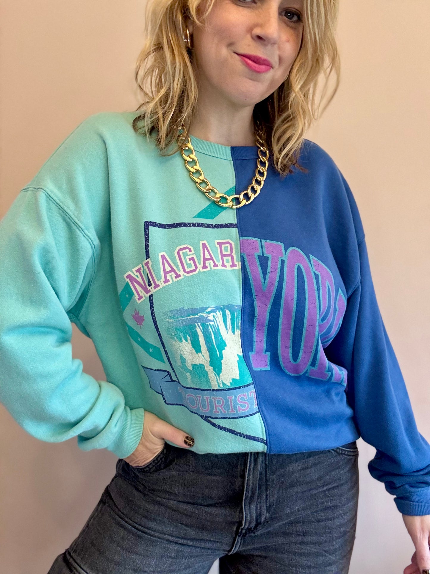 Preloved ‘clash’ sweatshirt