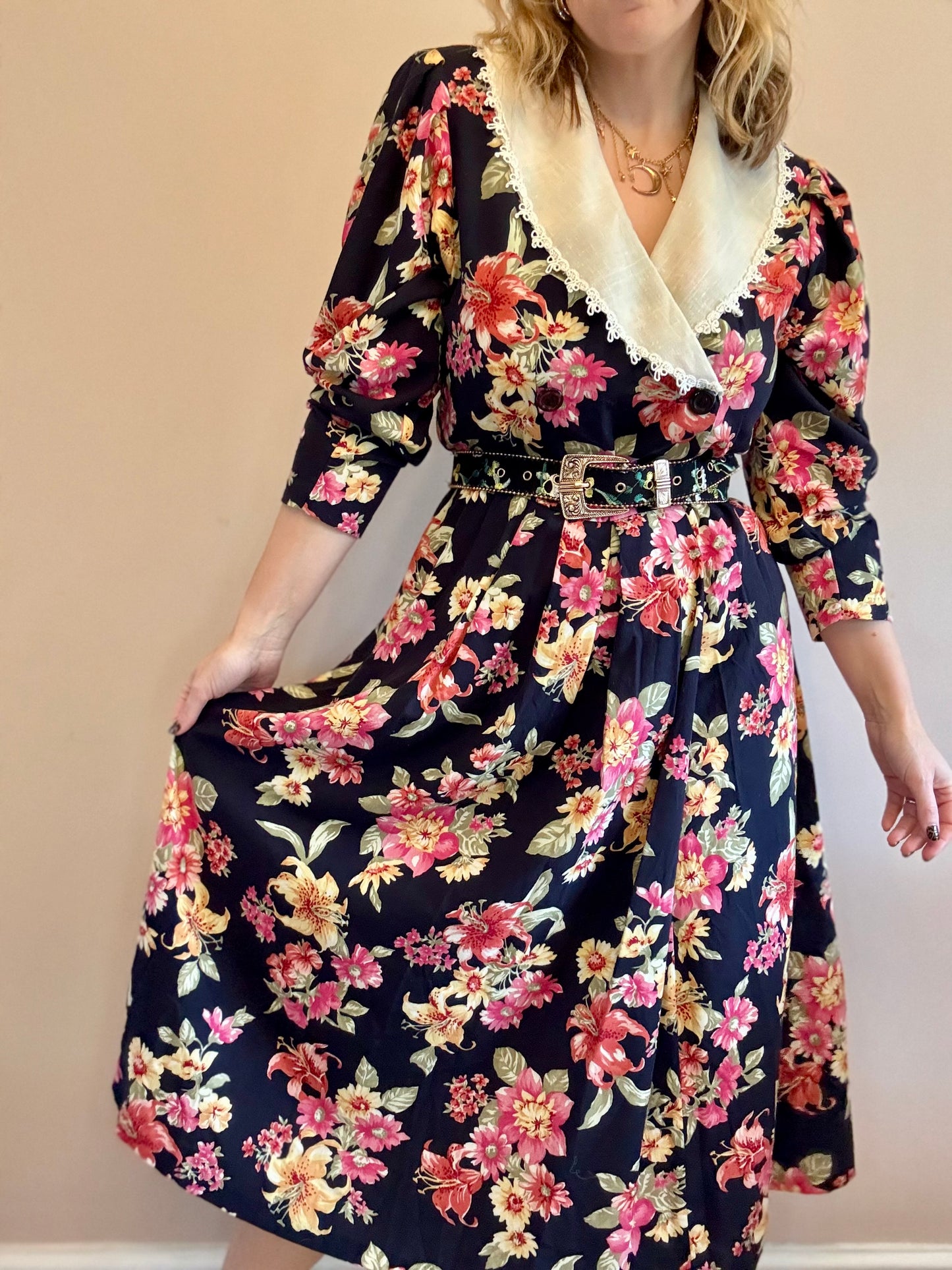Vintage ‘Southern Lady’ 1980s dress