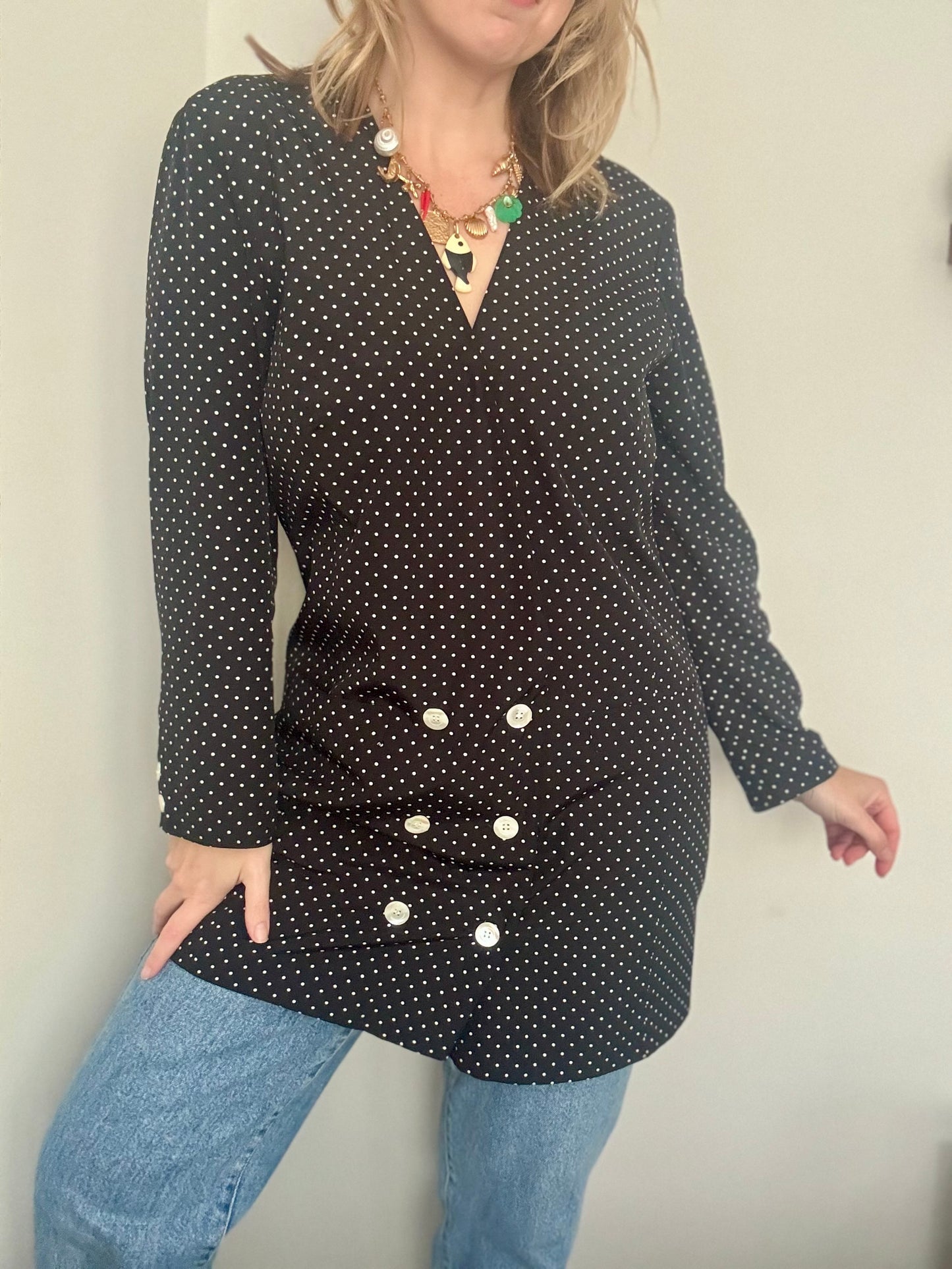 Vintage ‘polka dot’ jacket