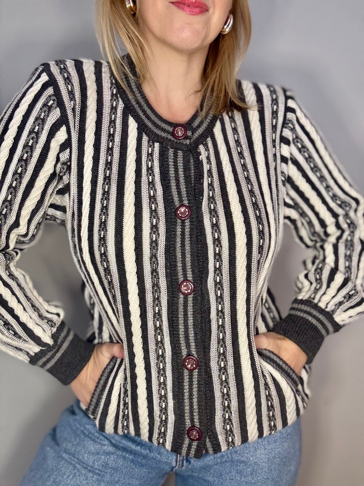 Vintage ‘Rich Lady’ cardigan