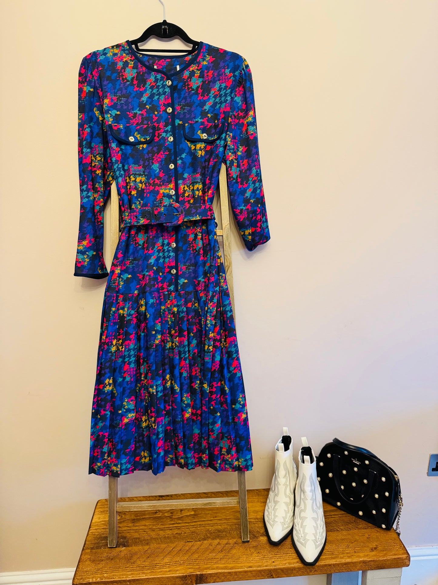 Vintage ‘jewel tone’ dress