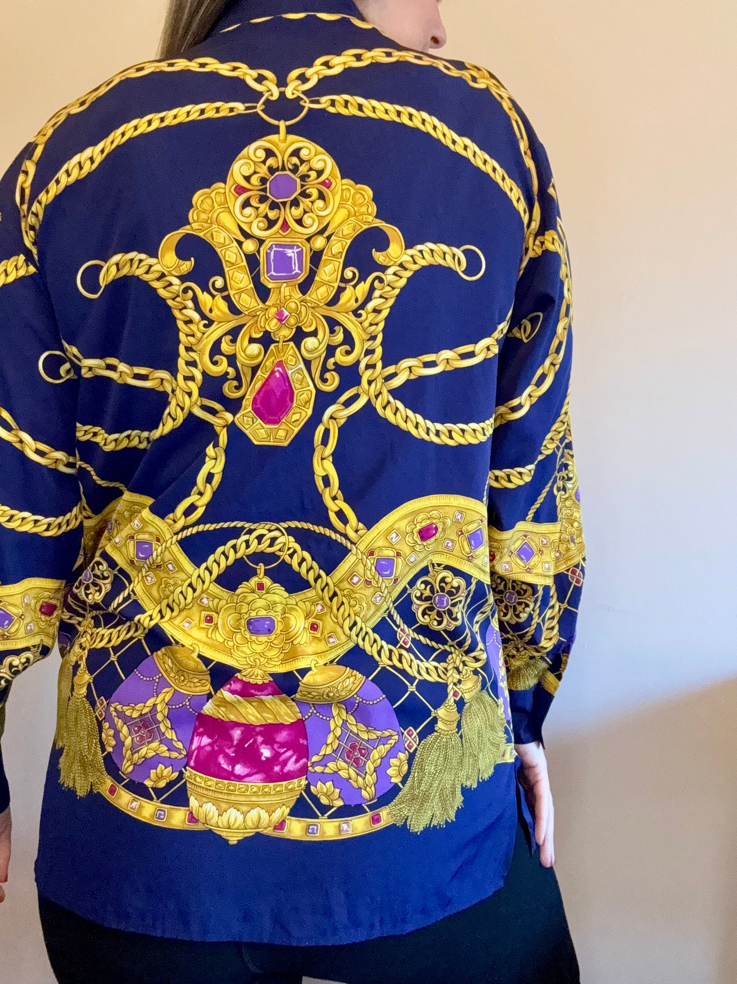 Vintage ‘chain’ blouse