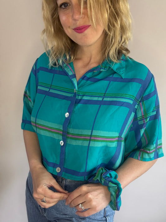 Reworked vintage blouse