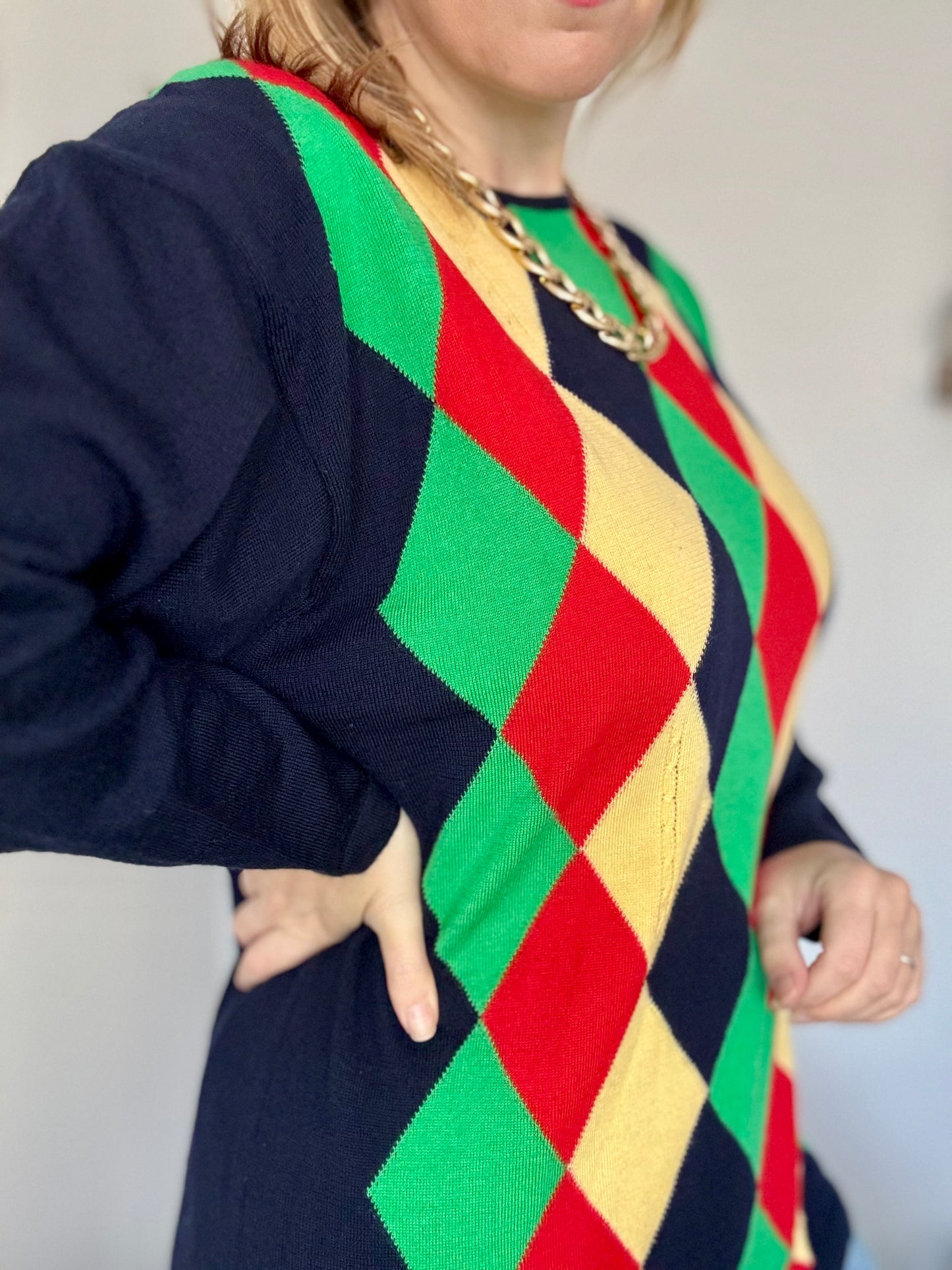 Vintage pure new wool jumper