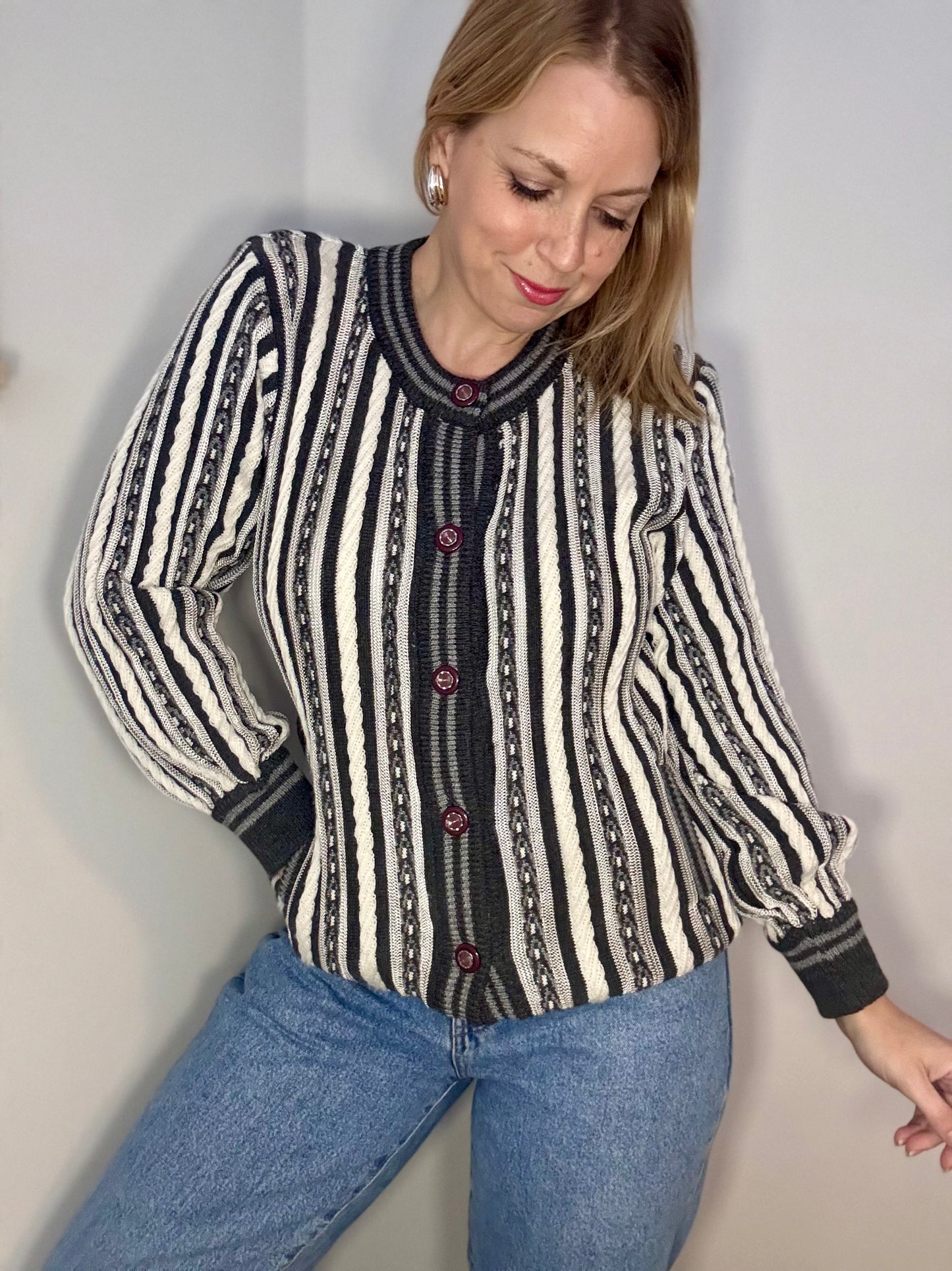 Vintage ‘Rich Lady’ cardigan