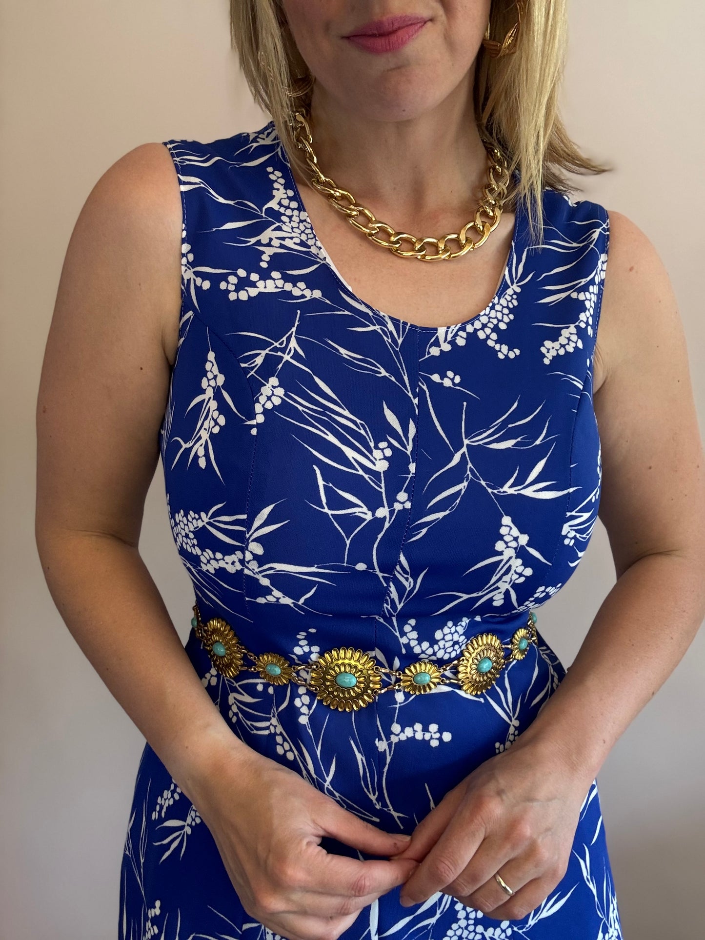 Vintage Royal Blue dress