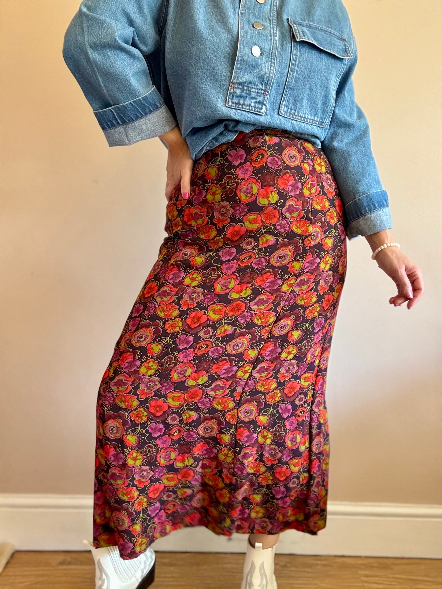 Laura Ashley vintage maxi skirt.