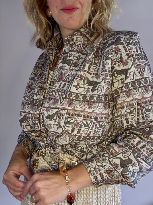 Vintage ‘Missoni-style’ blouse