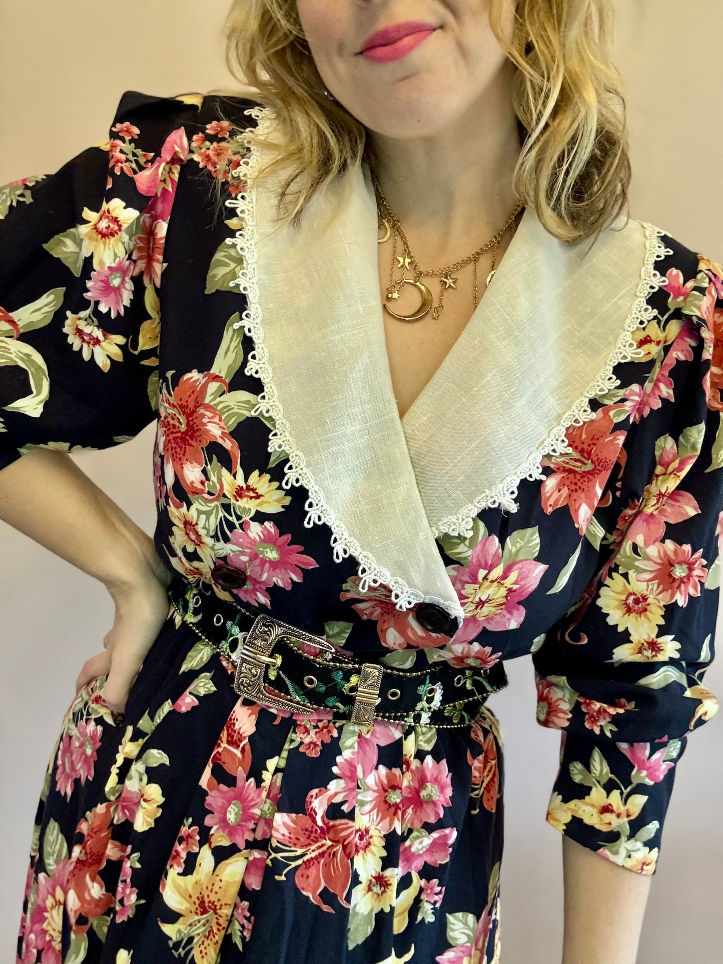 Vintage ‘Southern Lady’ 1980s dress