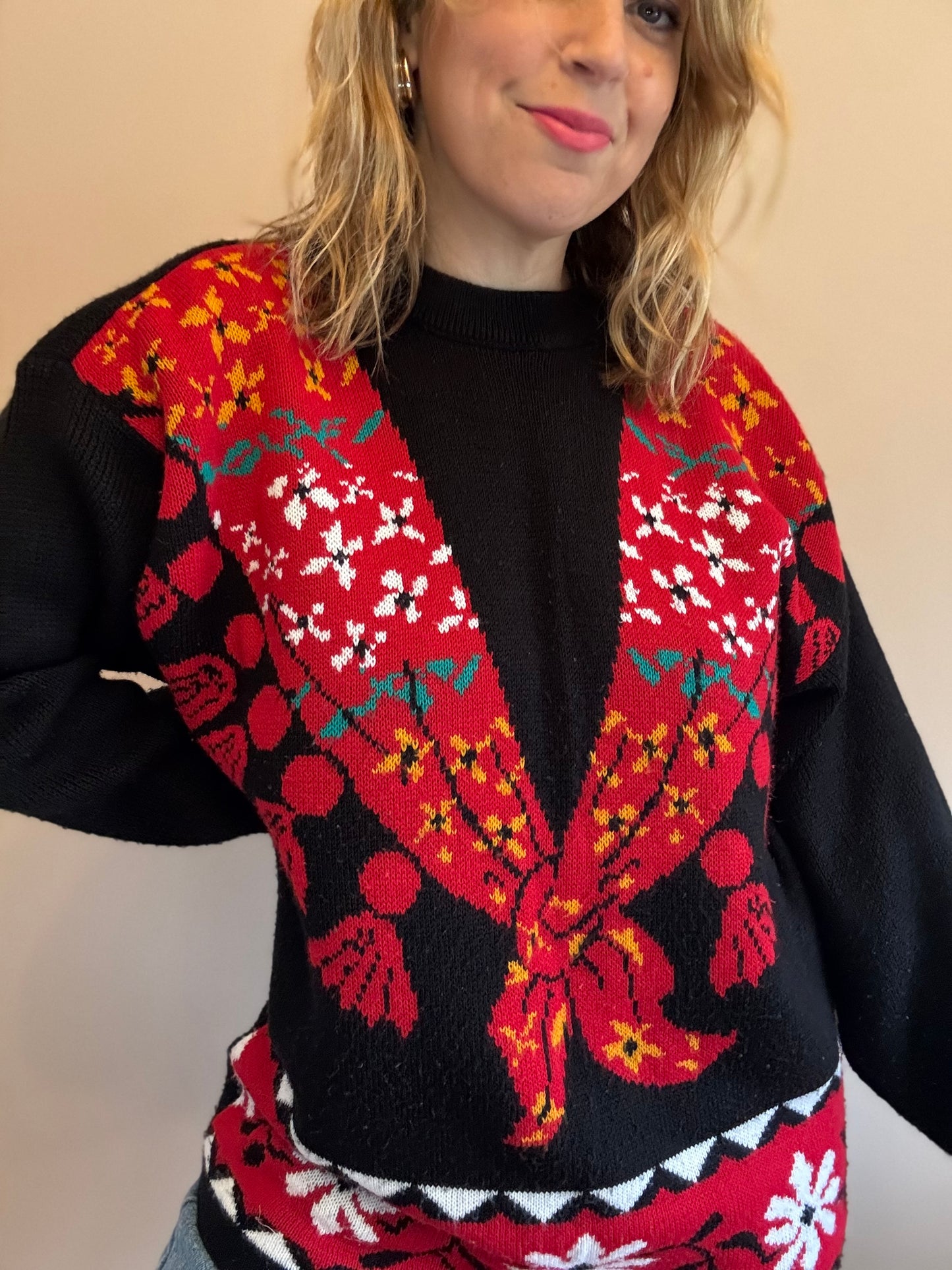 Vintage ‘shawl’ jumper