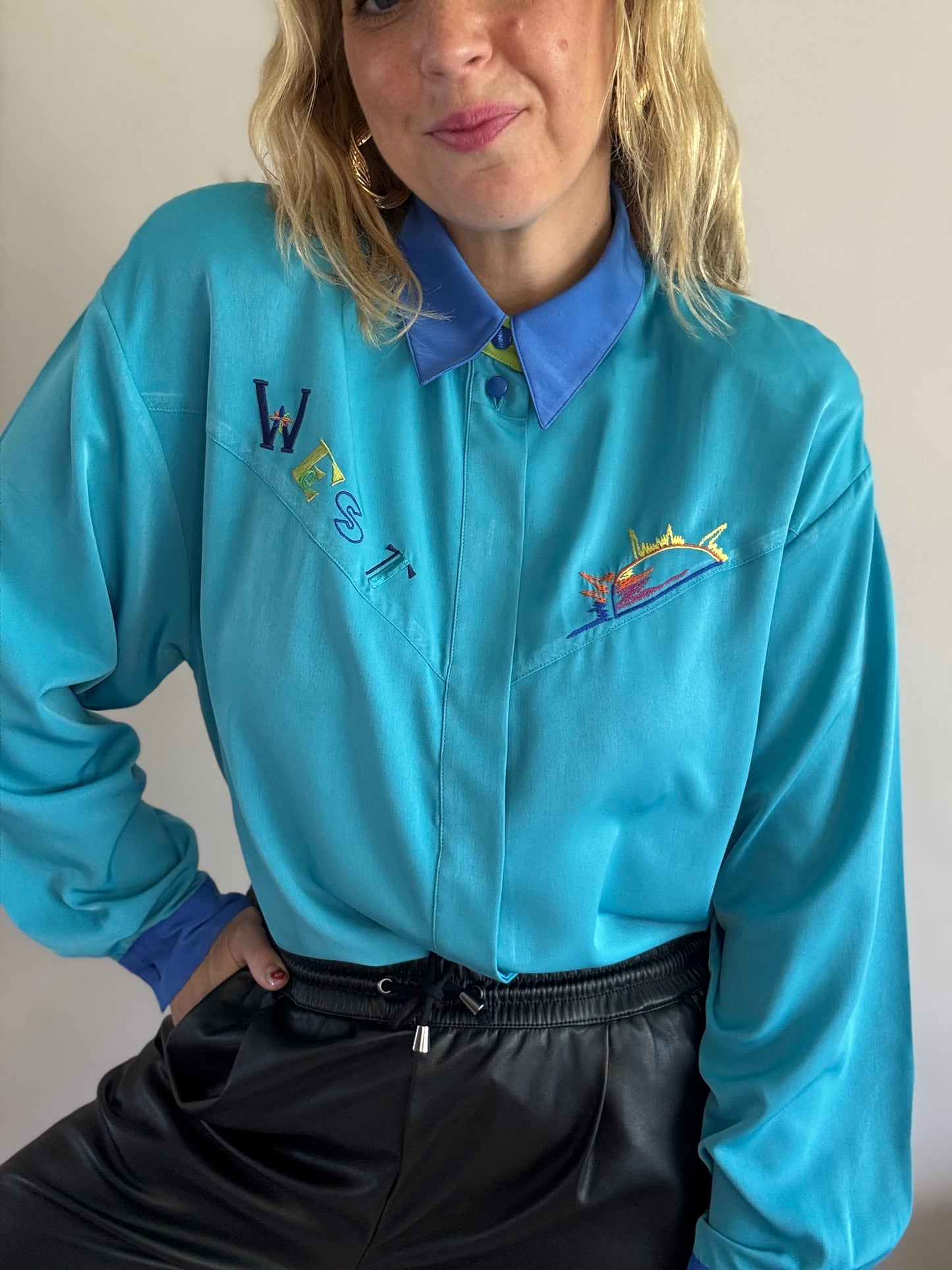Vintage ‘west’ blouse