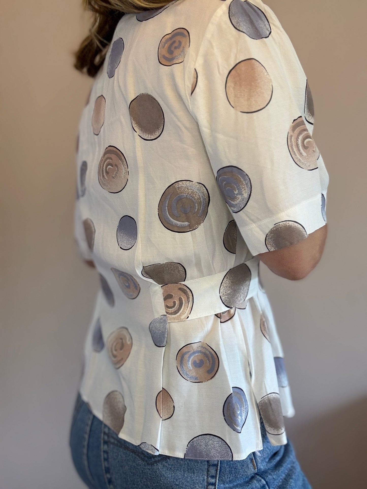 Vintage ‘spot’ blouse