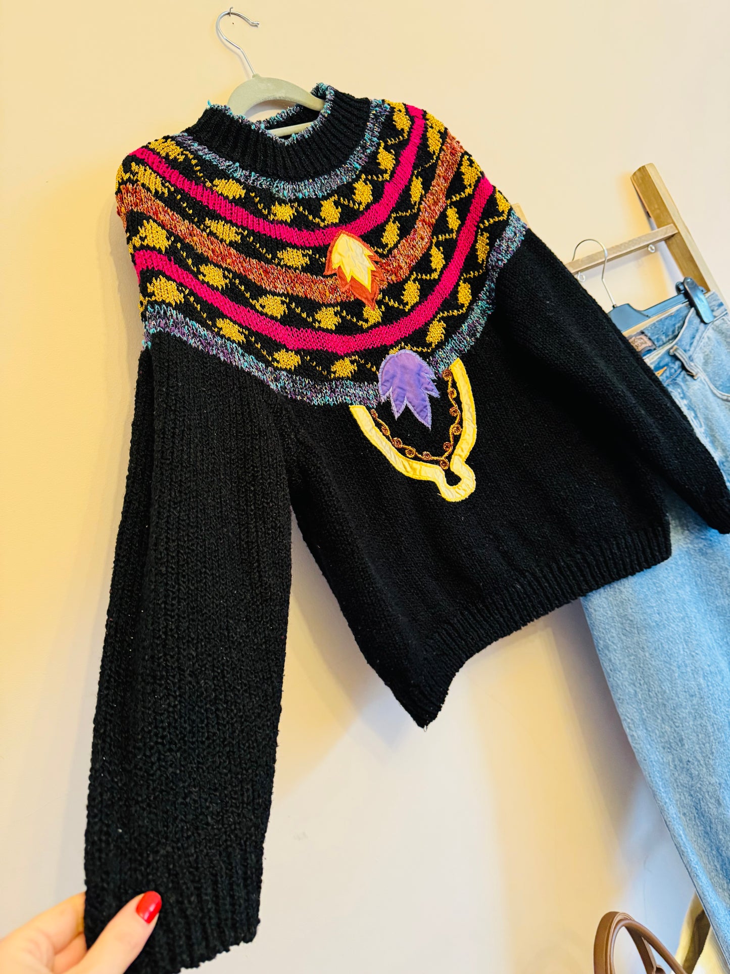 Vintage ‘chain’ jumper