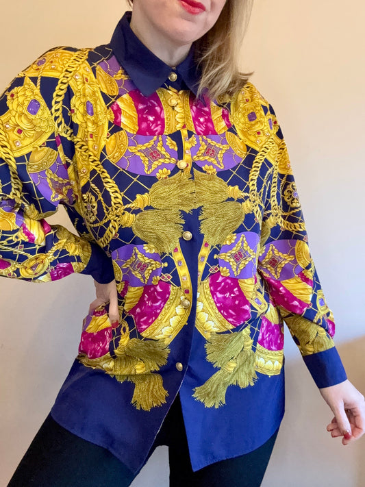 Vintage ‘chain’ blouse