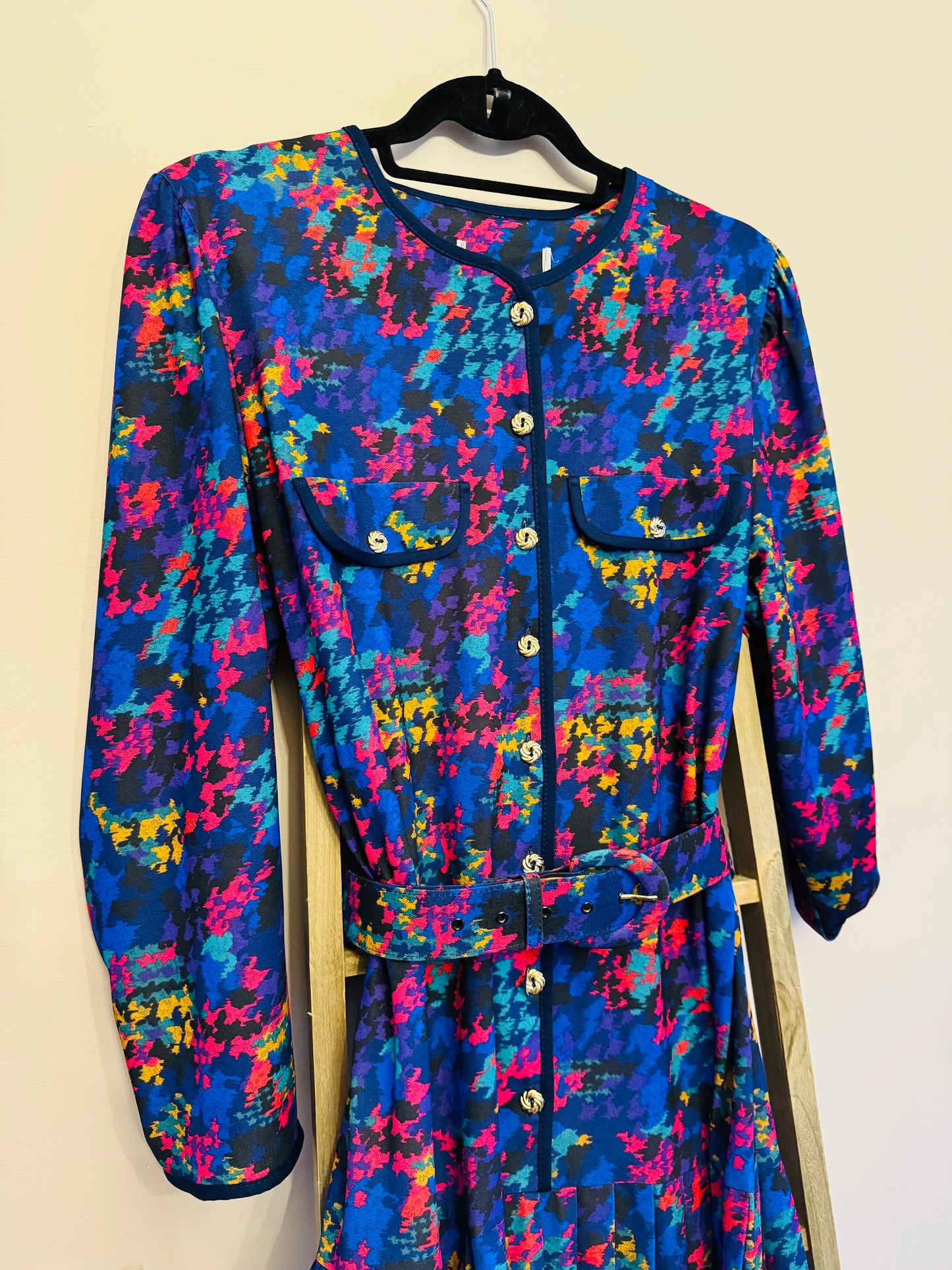 Vintage ‘jewel tone’ dress